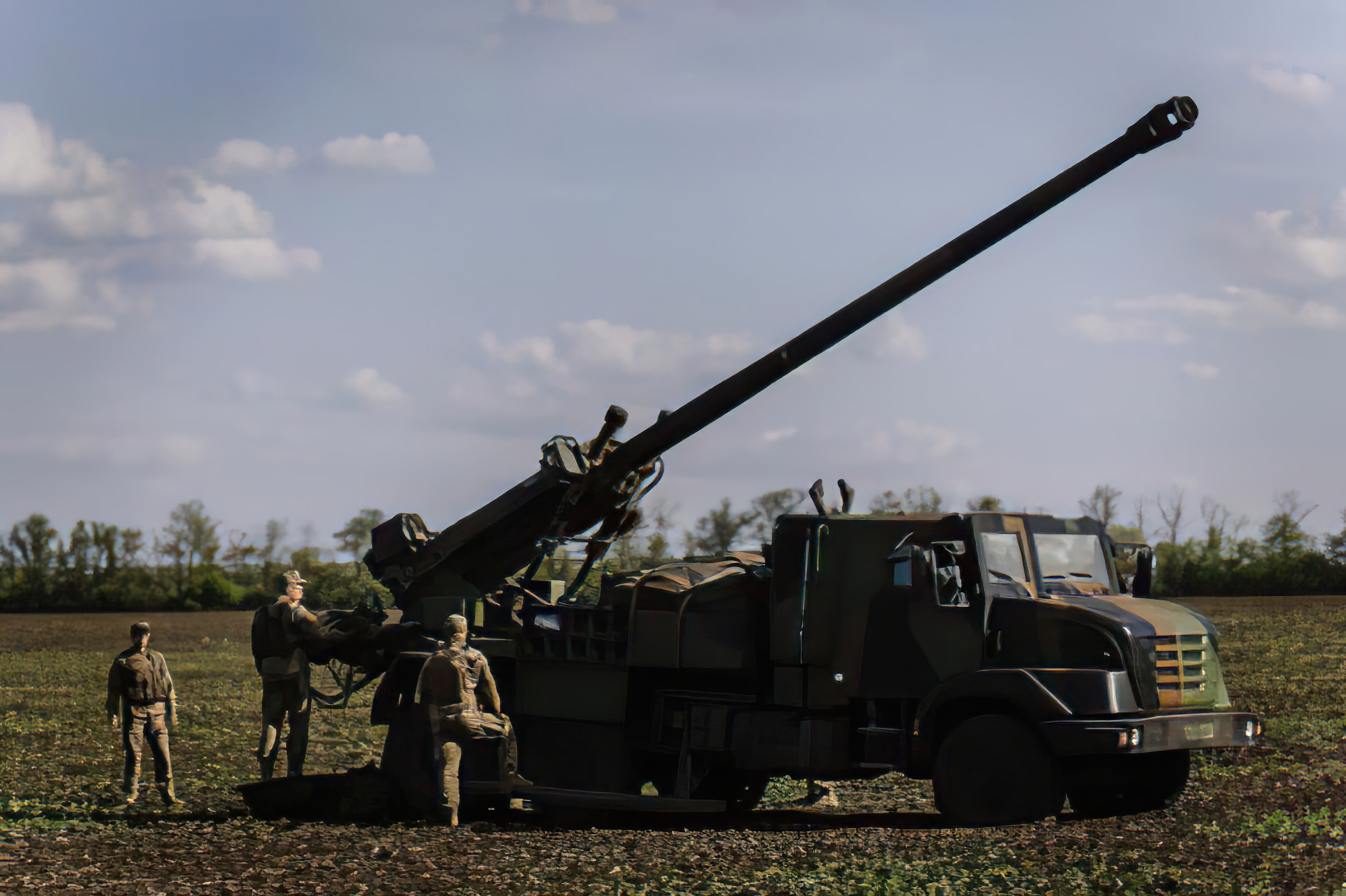 Il comandante in capo delle forze armate ucraine Valery Zaluzhny ha mostrato i cannoni semoventi francesi CAESAR Il comandante in capo delle forze armate ucraine Valery Zaluzhny ha mostrato i cannoni semoventi francesi CAESAR