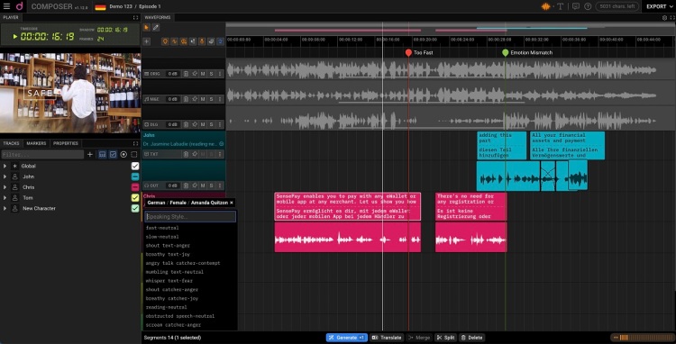 Deepdub presenta uno strumento di intelligenza artificiale per la localizzazione di giochi e video indie in 65 lingue Deepdub presenta uno strumento di intelligenza artificiale per la localizzazione di giochi e video indie in 65 lingue