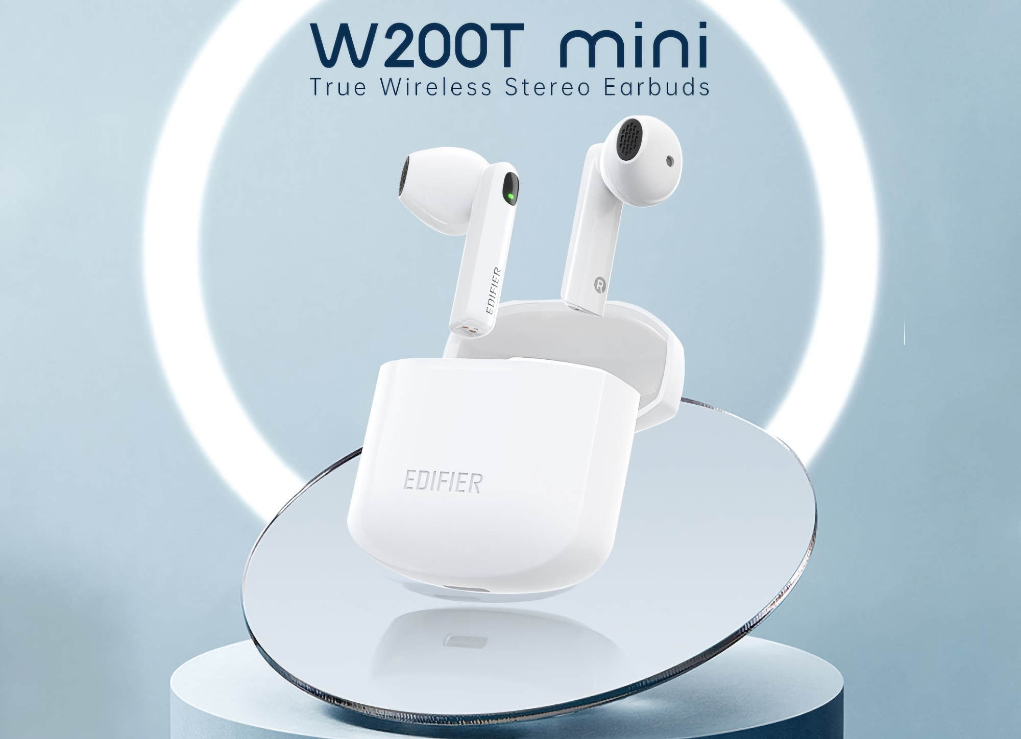 EDIFIER W200T mini: cuffie TWS con protezione IP54, supporto aptX e autonomia fino a 22 ore a $26 EDIFIER W200T mini: cuffie TWS con protezione IP54, supporto aptX e autonomia fino a 22 ore a $26