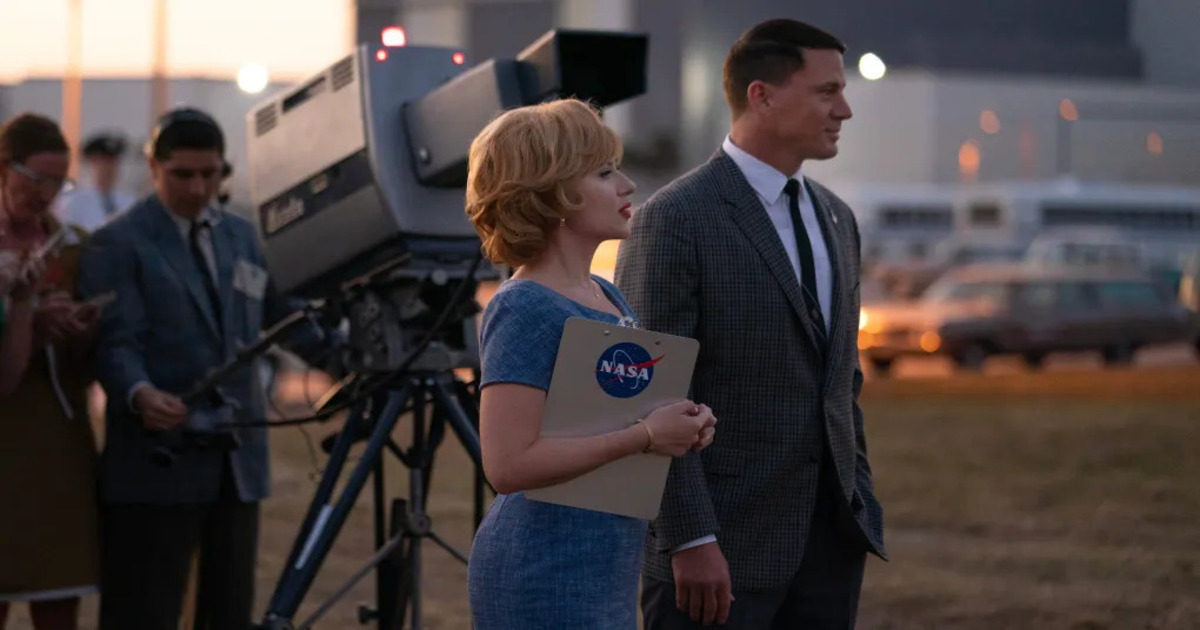 Scarlett Johansson e Channing Tatum simulano lo sbarco sulla luna nel trailer di Fly Me To The Moon Scarlett Johansson e Channing Tatum simulano lo sbarco sulla luna nel trailer di Fly Me To The Moon