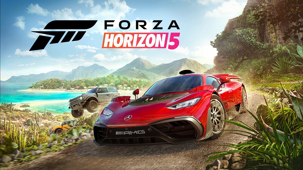 Un'esplosione di colori e dinamiche: L'immagine principale di Forza Horizon 5 Forza Horizon 5: l'arte che vi attira al volante