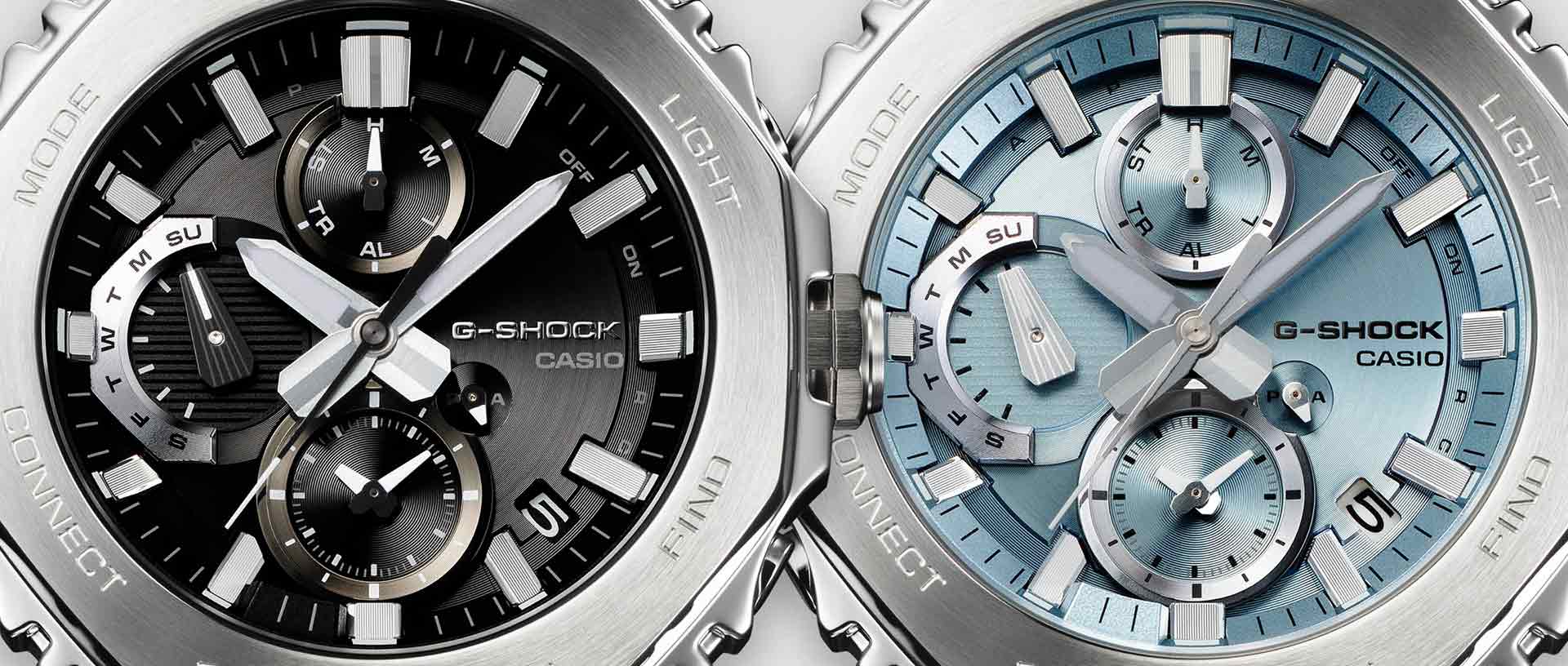Casio presenta l'orologio in metallo G-SHOCK GMC-B2100 con pannello solare Casio presenta l'orologio in metallo G-SHOCK GMC-B2100 con pannello solare