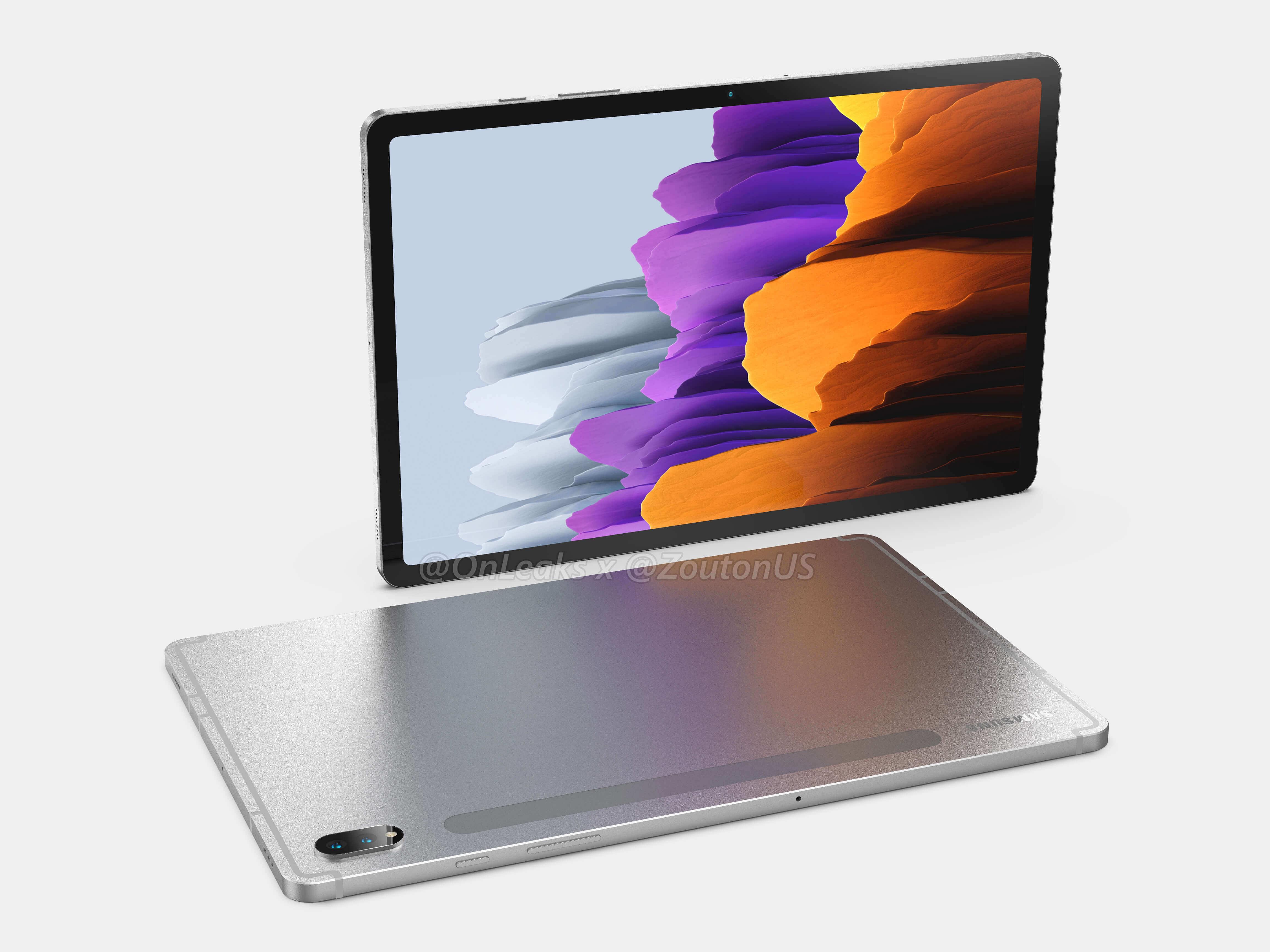 Una copia del Galaxy Tab S7: immagini di alta qualità del Samsung Galaxy Tab S8 sono emerse online Una copia del Galaxy Tab S7: immagini di alta qualità del Samsung Galaxy Tab S8 sono emerse online