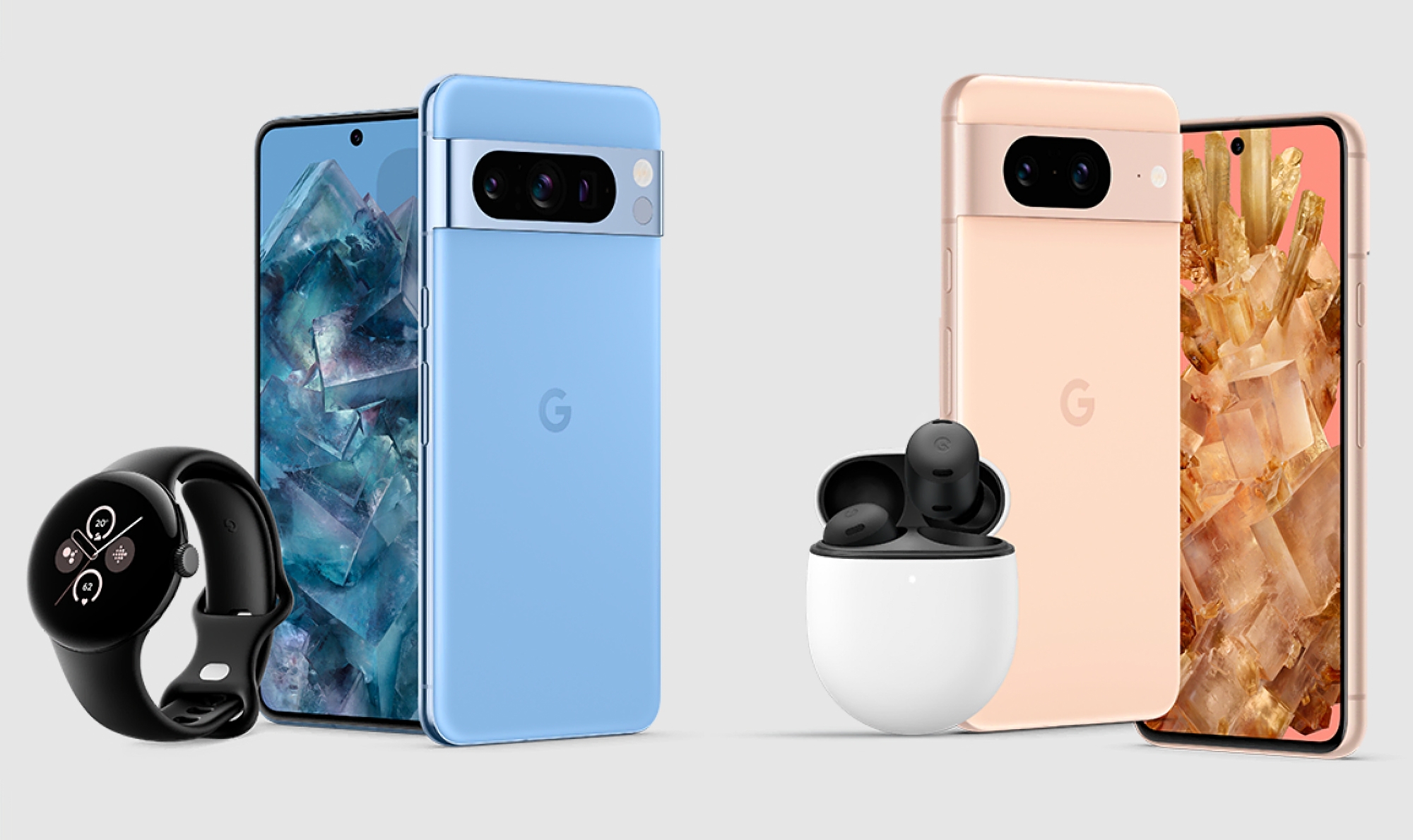 Pixel Watch 2 e Pixel Buds Pro: svelati i regali che riceveranno i primi acquirenti di Pixel 8 e Pixel 8 Pro Pixel Watch 2 e Pixel Buds Pro: svelati i regali che riceveranno i primi acquirenti di Pixel 8 e Pixel 8 Pro