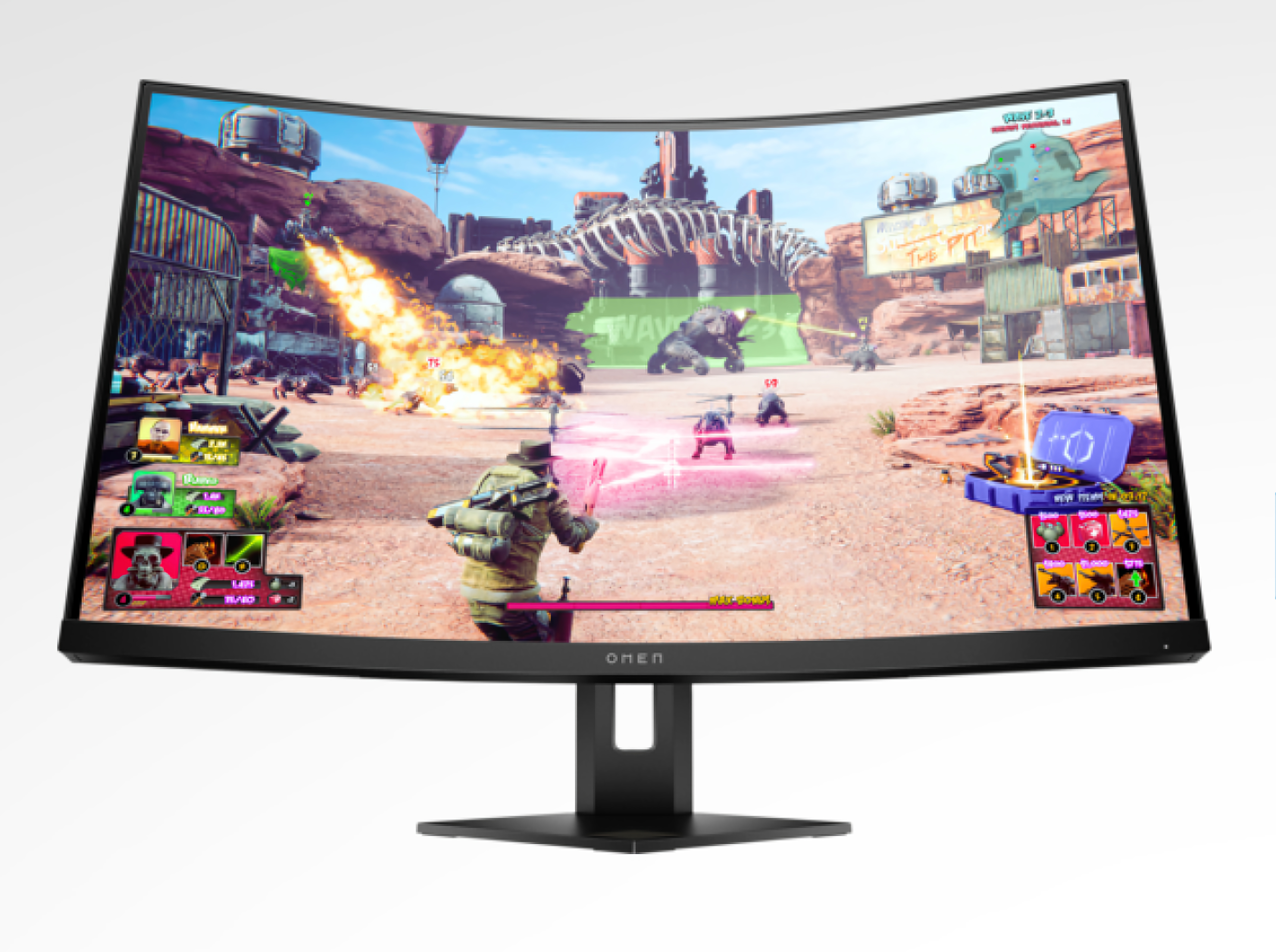 HP svela un nuovo monitor da gioco con schermo curvo 27" 2K HP svela un nuovo monitor da gioco con schermo curvo 27" 2K