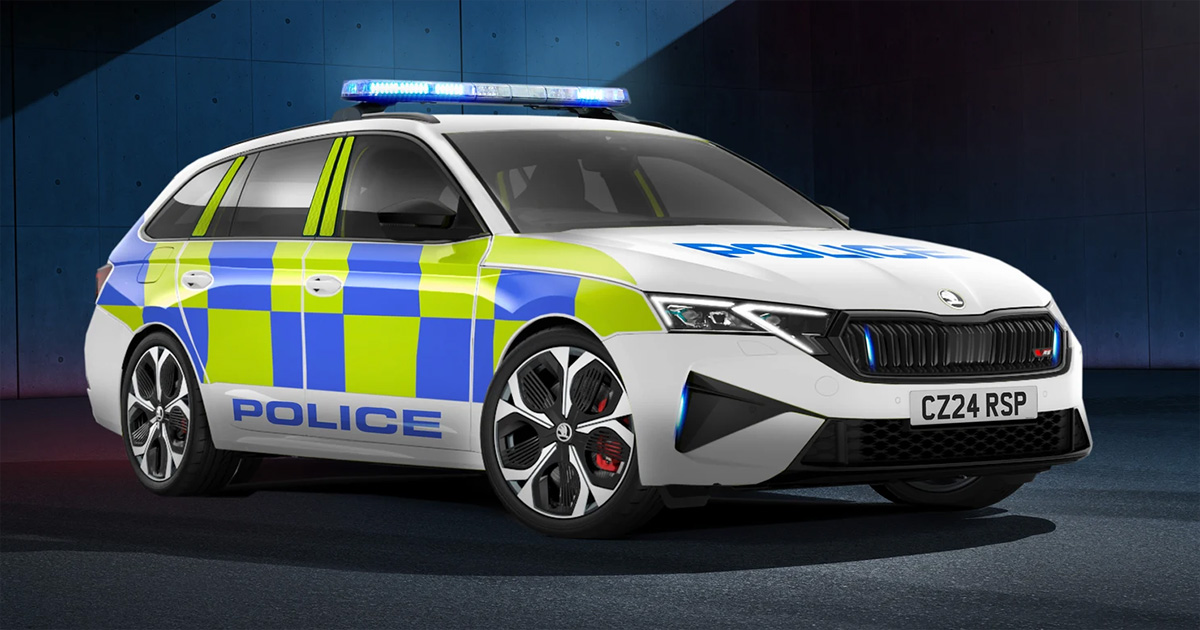 Gli inseguimenti ad alta velocità acquistano un nuovo stile con la Škoda Octavia vRS Škoda Octavia vRS: Una nuova stella nella flotta della polizia