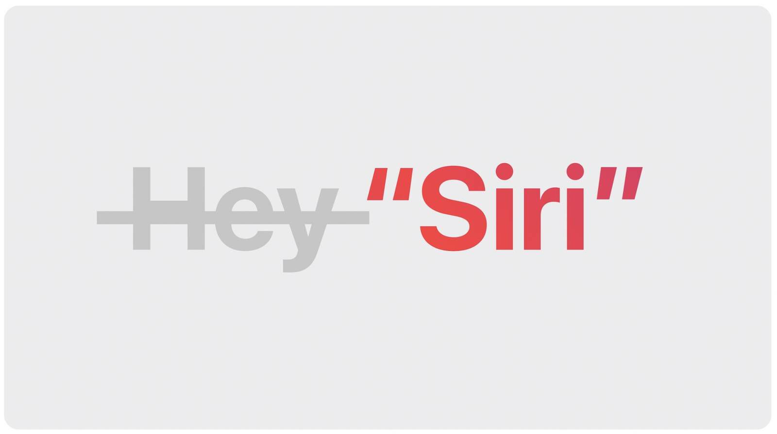 Niente saluti: Apple ha tagliato il comando vocale per chiamare Siri Niente saluti: Apple ha tagliato il comando vocale per chiamare Siri
