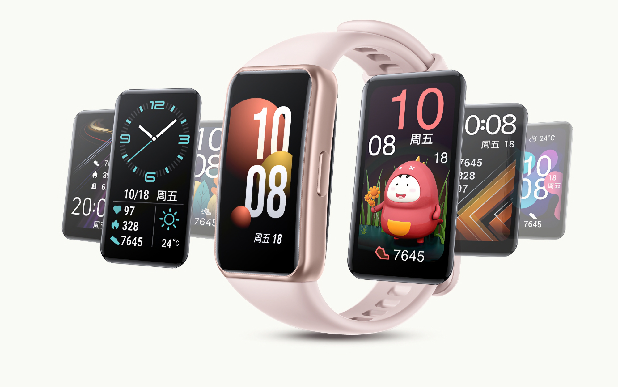 Honor Band 7 NFC: braccialetto intelligente con sensore SpO2, 96 modalità sport e fino a 14 giorni di durata della batteria Honor Band 7 NFC: braccialetto intelligente con sensore SpO2, 96 modalità sport e fino a 14 giorni di durata della batteria
