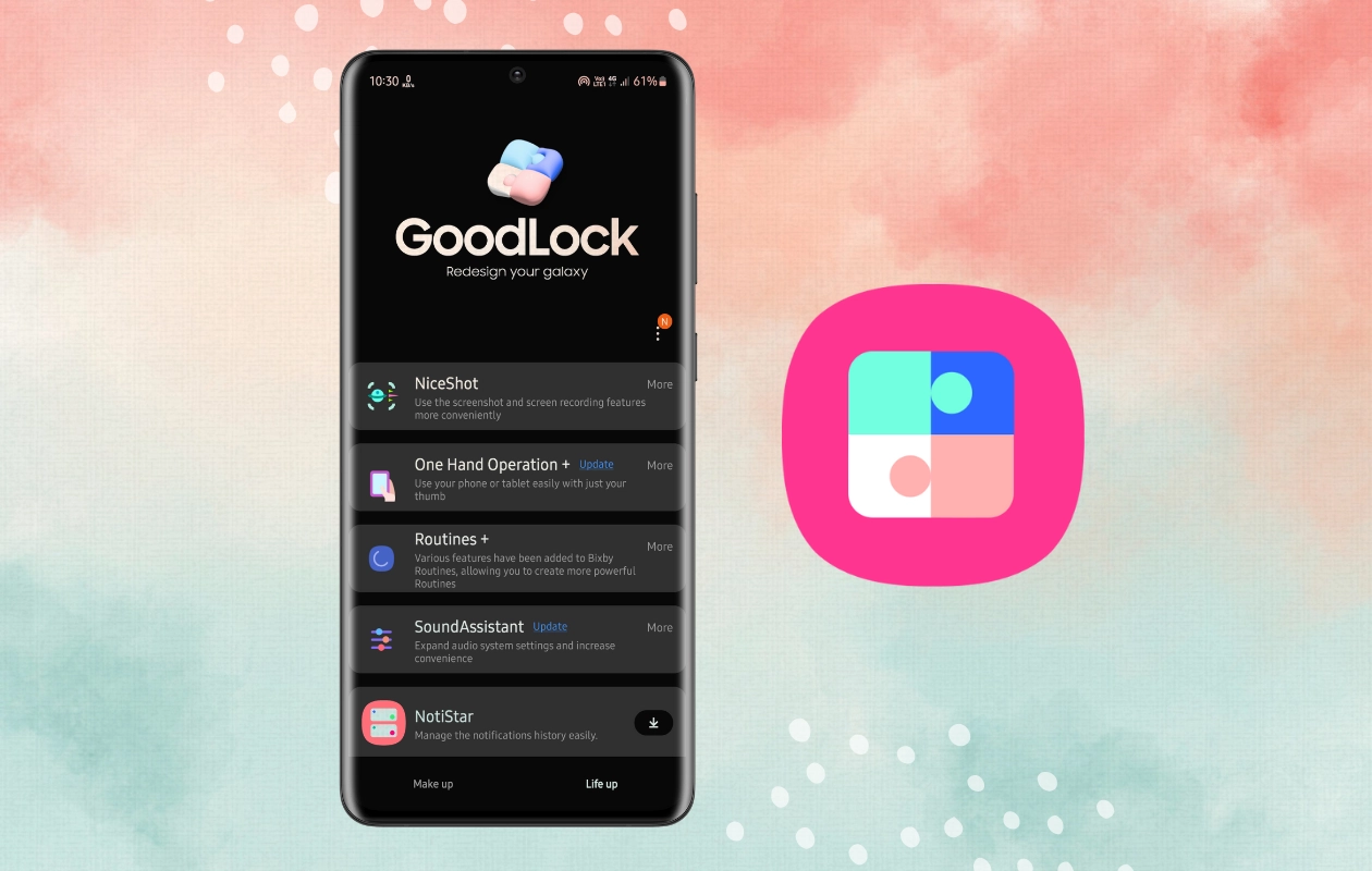 La nuova versione dell'app Good Lock di Samsung migliora l'aggiornamento di tutti i moduli La nuova versione dell'app Good Lock di Samsung migliora l'aggiornamento di tutti i moduli