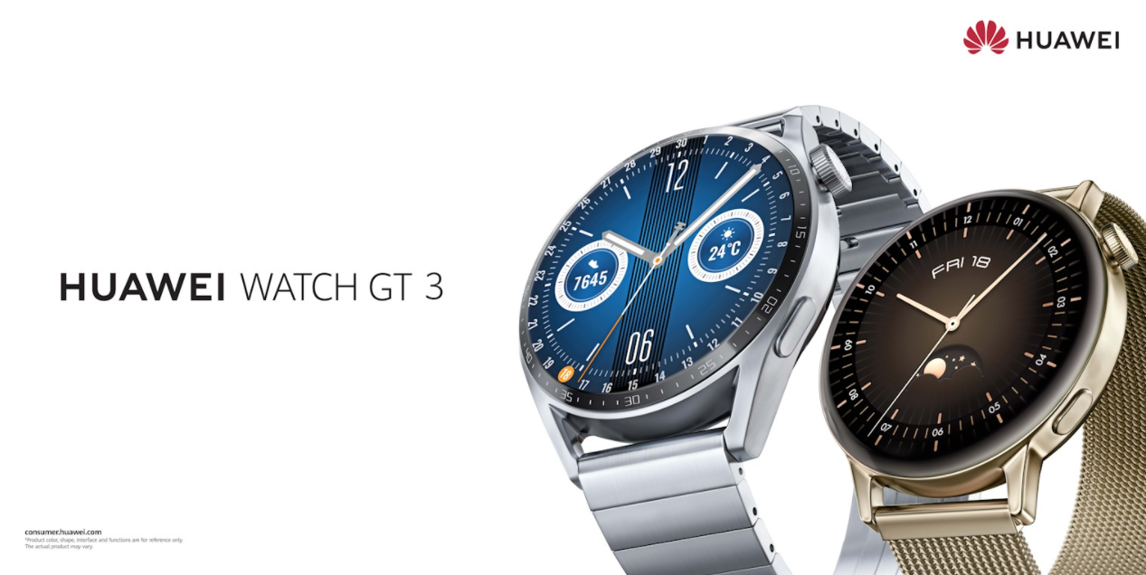 Huawei Watch GT 3 - schermi da 42mm e 46mm, fino a 14 giorni di durata della batteria, SpO2 e GPS da €329 Huawei Watch GT 3 - schermi da 42mm e 46mm, fino a 14 giorni di durata della batteria, SpO2 e GPS da €329