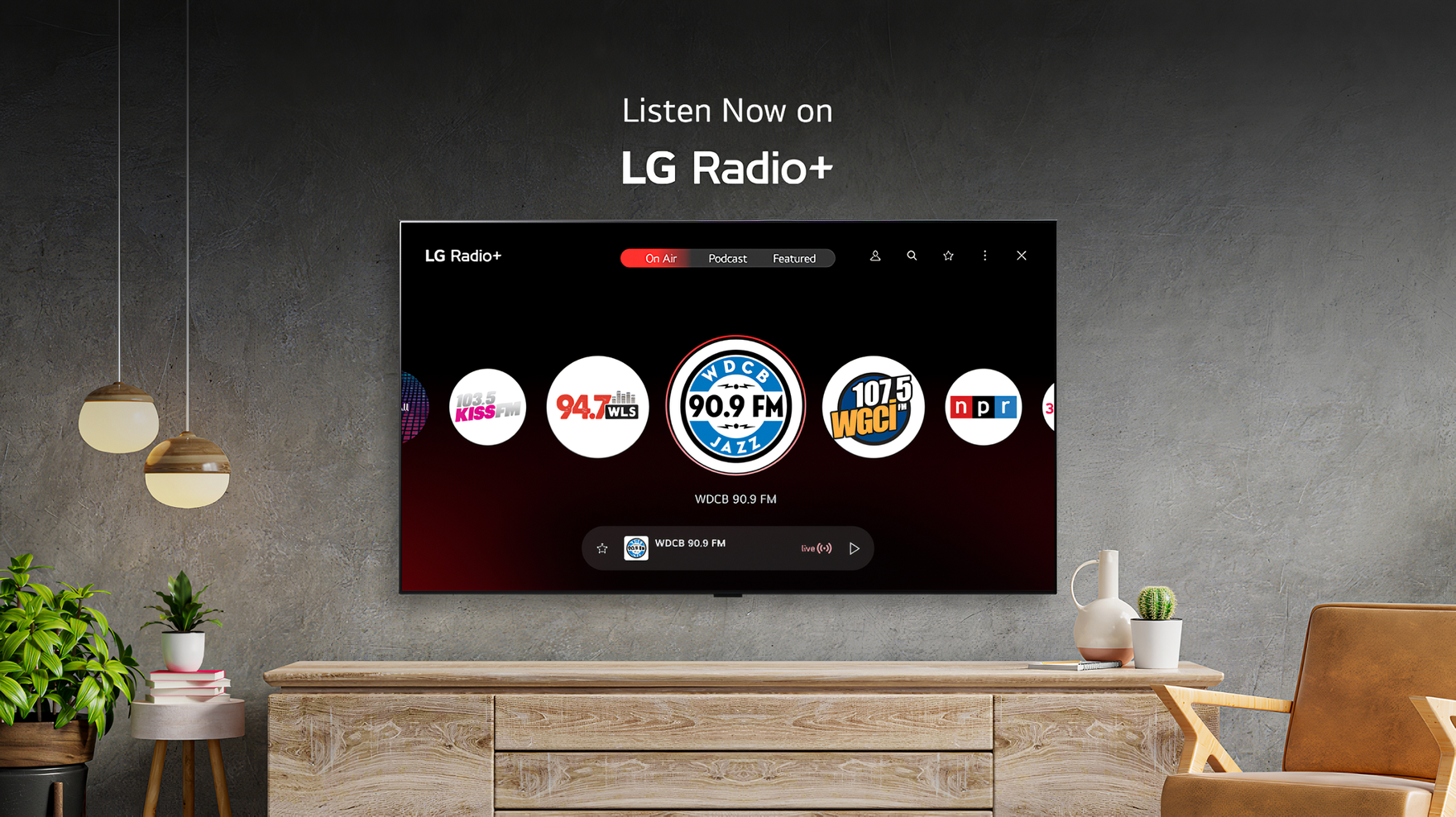 LG Radio+: Il nuovo standard radiofonico mobile LG Radio+: Rivitalizzare la radio nell'era degli smartphone