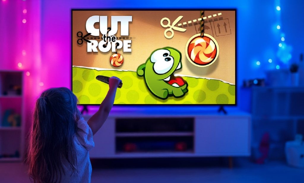 Ora sul grande schermo: "Cut the Rope" disponibile sulle smart TV Il gioco "Cut the Rope" conquista le smart TV: nuove funzionalità per gli appassionati