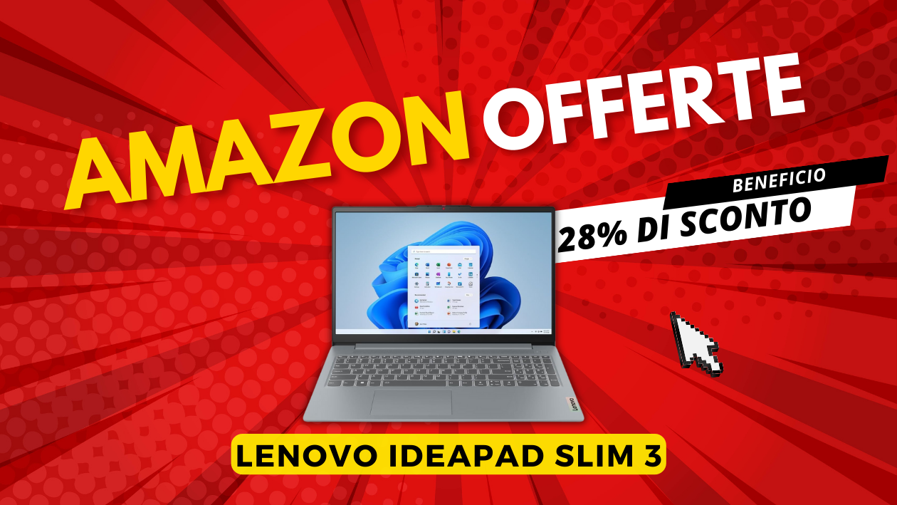 Lenovo IdeaPad Slim 3 – Risparmio di 220€ Subito! Lenovo IdeaPad Slim 3 – Risparmio di 220€ Subito!
