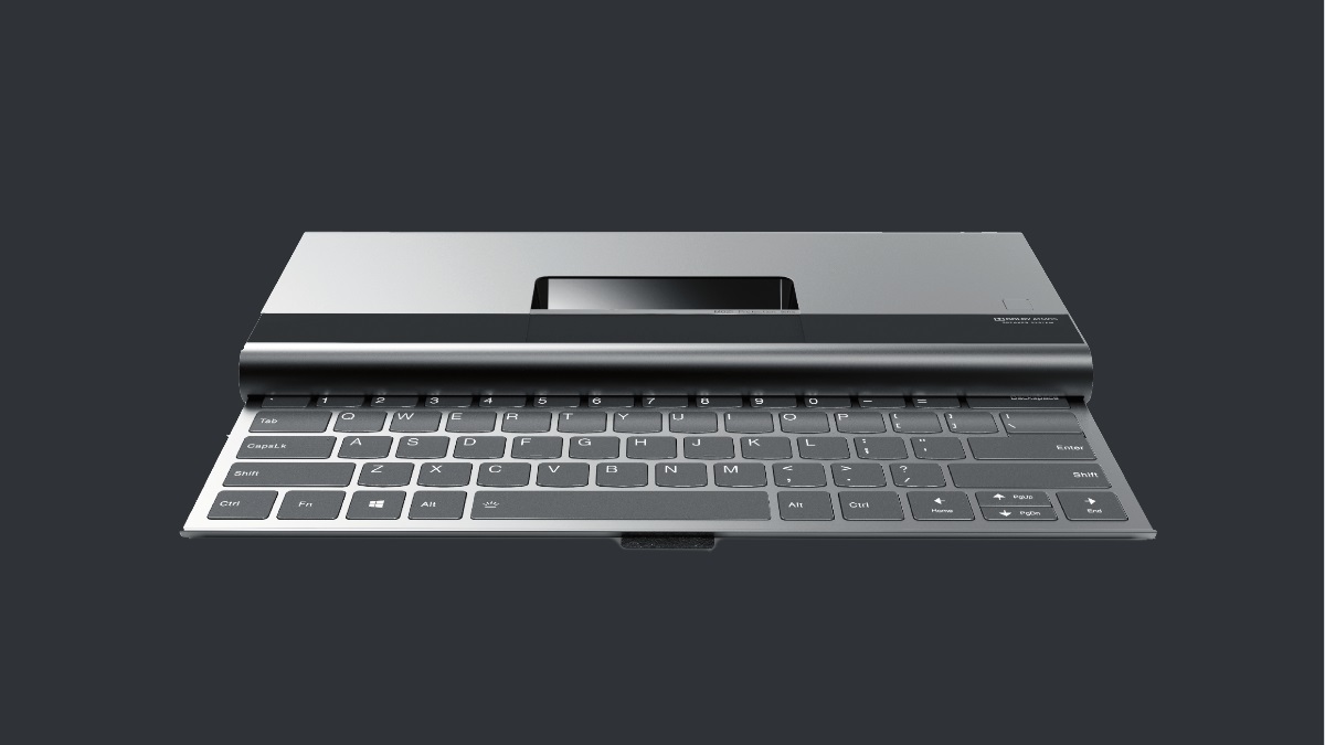 Lenovo ha mostrato il laptop del futuro MOZI: nessuno schermo e con una tastiera scorrevole Lenovo ha mostrato il laptop del futuro MOZI: nessuno schermo e con una tastiera scorrevole
