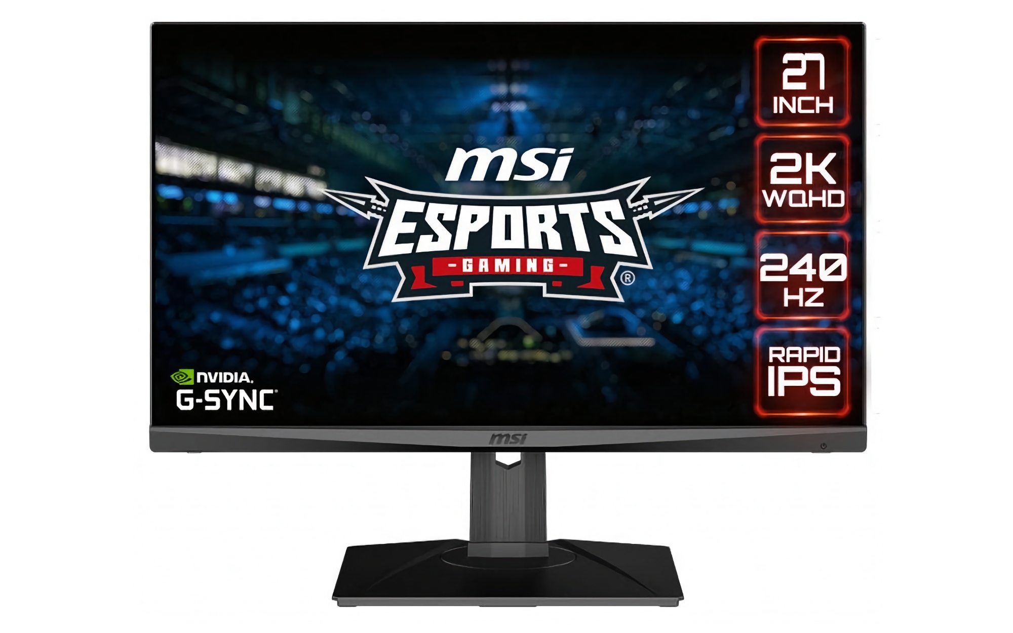 MSI Optix G274QPX: monitor da gioco con schermo IPS 2K a 270 Hz e supporto Nvidia G-Sync a 380€. MSI Optix G274QPX: monitor da gioco con schermo IPS 2K a 270 Hz e supporto Nvidia G-Sync a 380€.