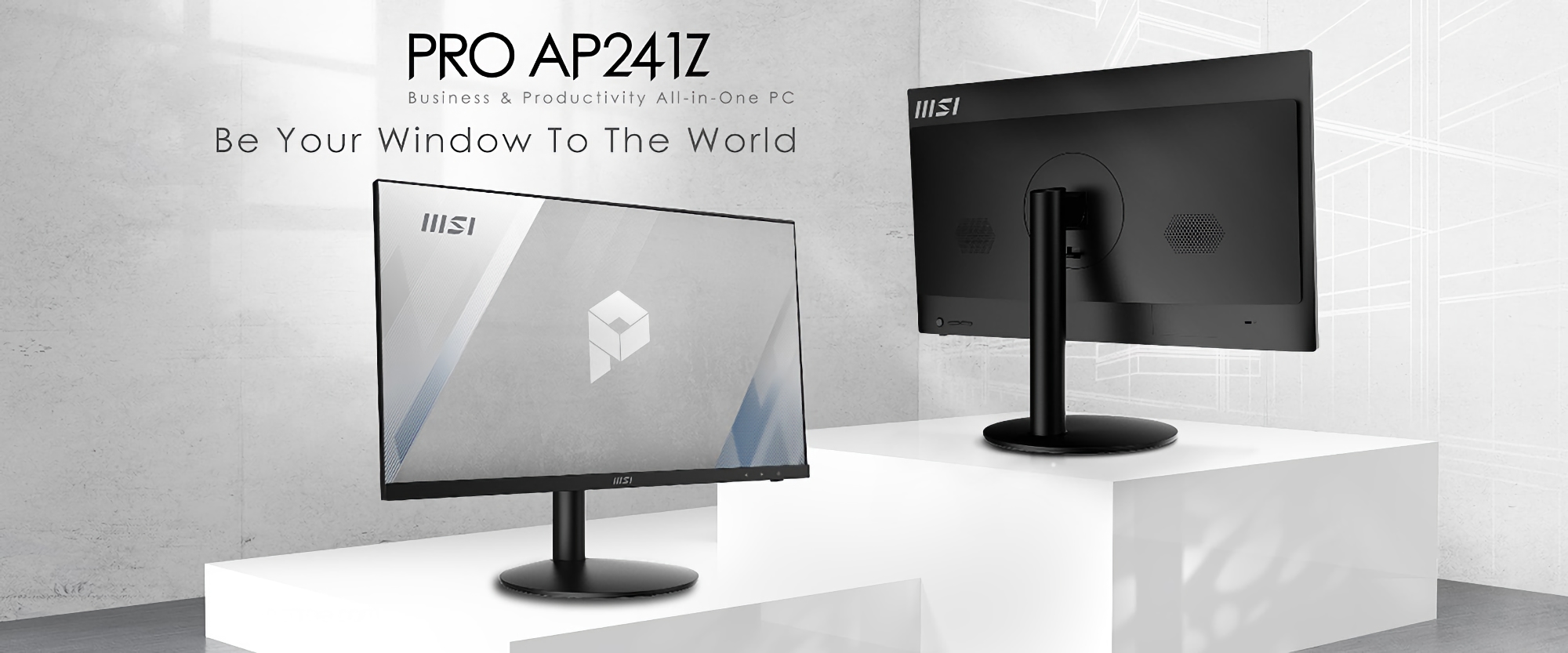 MSI annuncia PRO AP241Z: All-in-One da 24" con processore AMD Ryzen 7 5700G e Windows 11 integrato MSI annuncia PRO AP241Z: All-in-One da 24" con processore AMD Ryzen 7 5700G e Windows 11 integrato