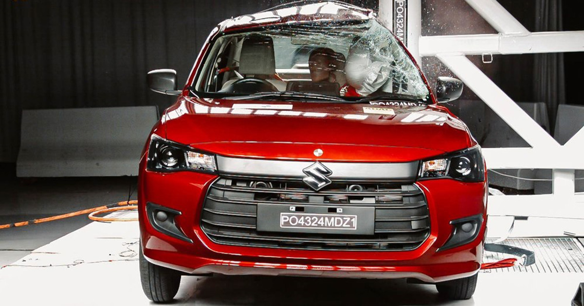 La berlina Suzuki da soli 8.000 dollari ha superato con successo i crash test Global NCAP La berlina Suzuki da soli 8.000 dollari ha superato con successo i crash test Global NCAP