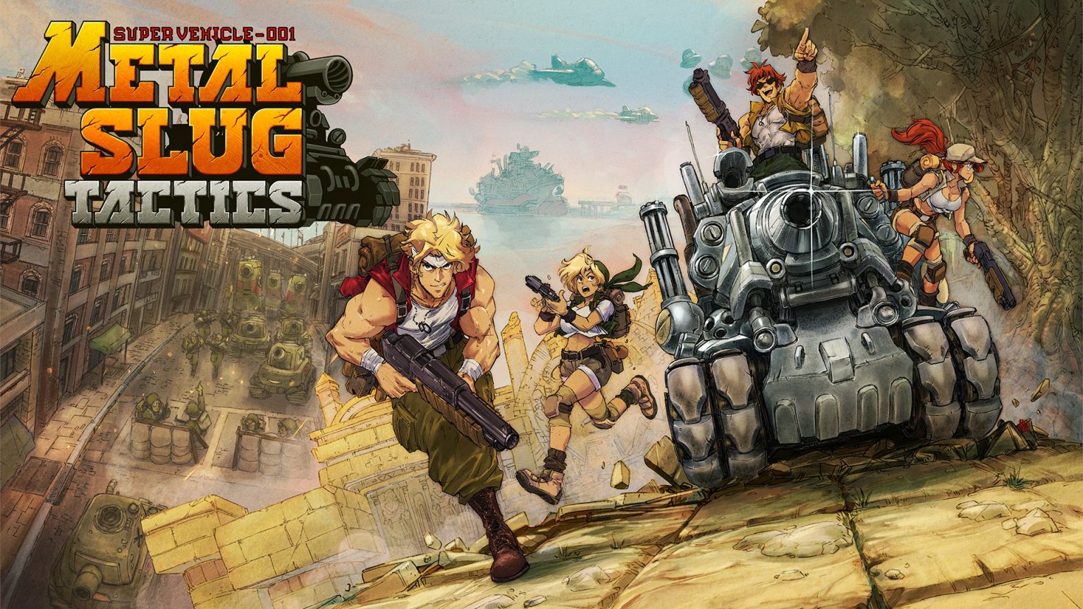 Metal Slug Tactics è stato pubblicato su Xbox, PlayStation, Switch e PC ed è disponibile anche su Game Pass. Metal Slug Tactics è stato pubblicato su Xbox, PlayStation, Switch e PC ed è disponibile anche su Game Pass.