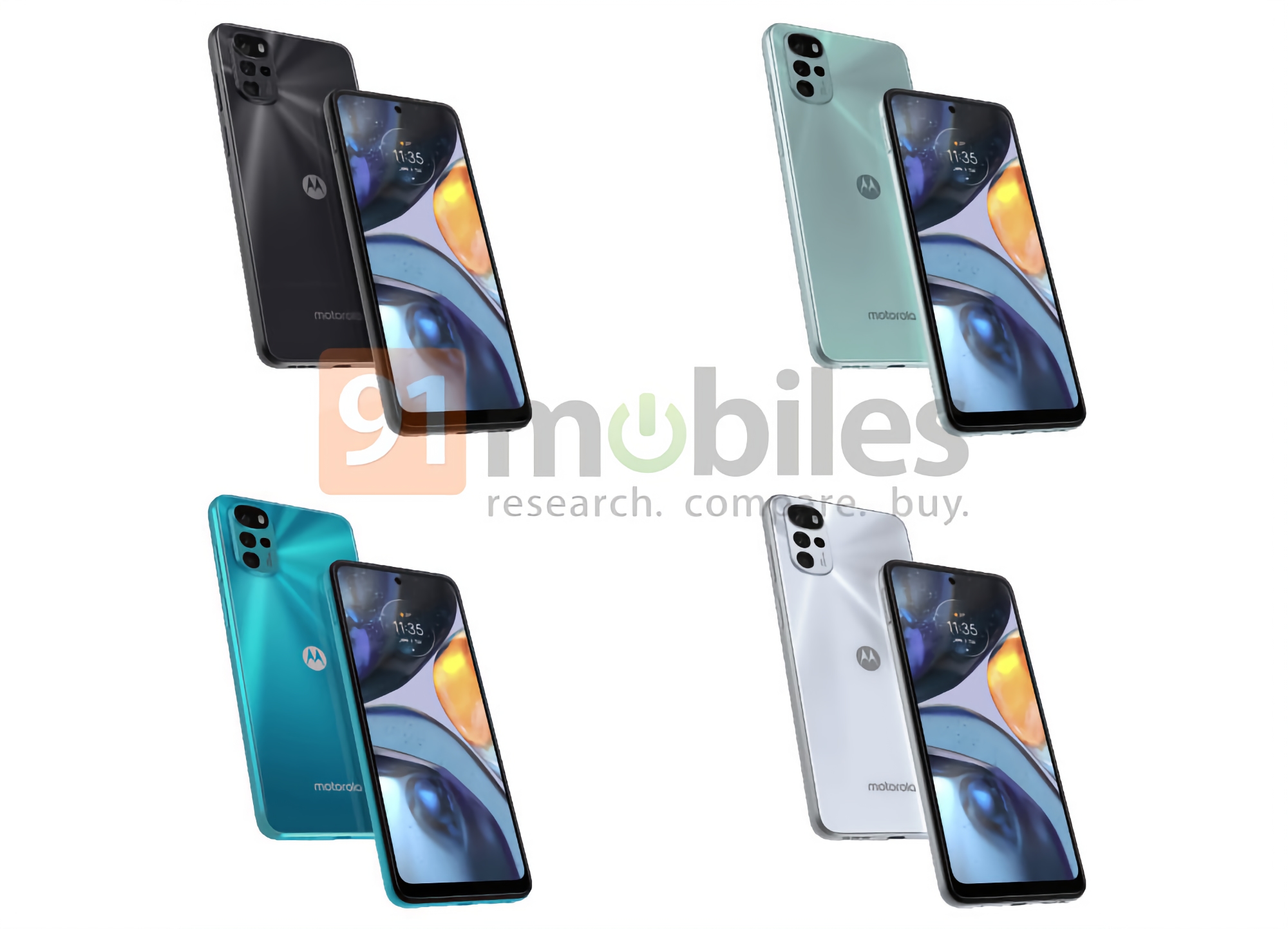 Schermo a 90Hz, chip MediaTek Helio G37 e tripla fotocamera: un insider ha svelato l'aspetto e le caratteristiche del Moto G22 Schermo a 90Hz, chip MediaTek Helio G37 e tripla fotocamera: un insider ha svelato l'aspetto e le caratteristiche del Moto G22