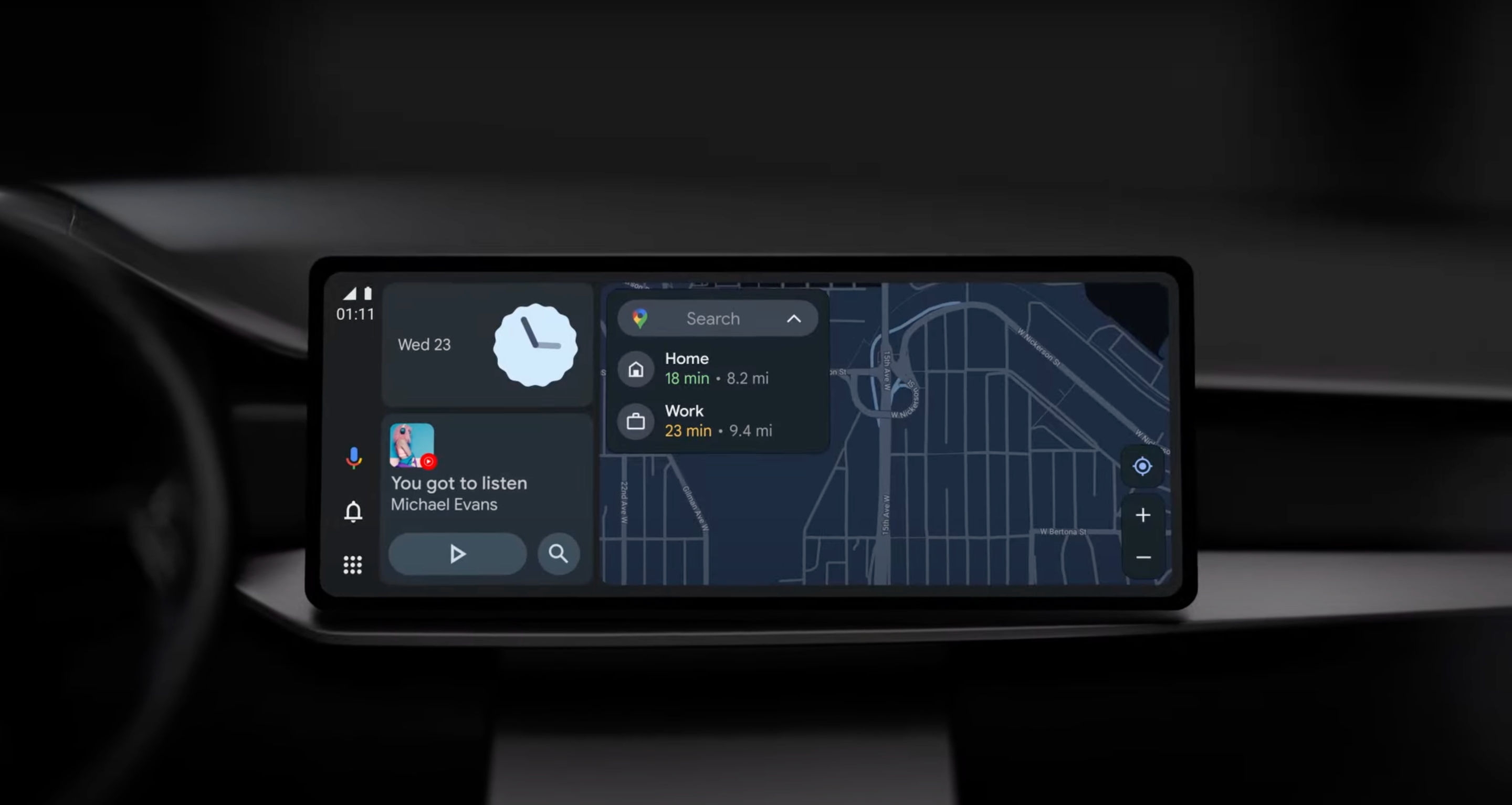 Google ha introdotto una nuova versione di Android Auto Google ha introdotto una nuova versione di Android Auto