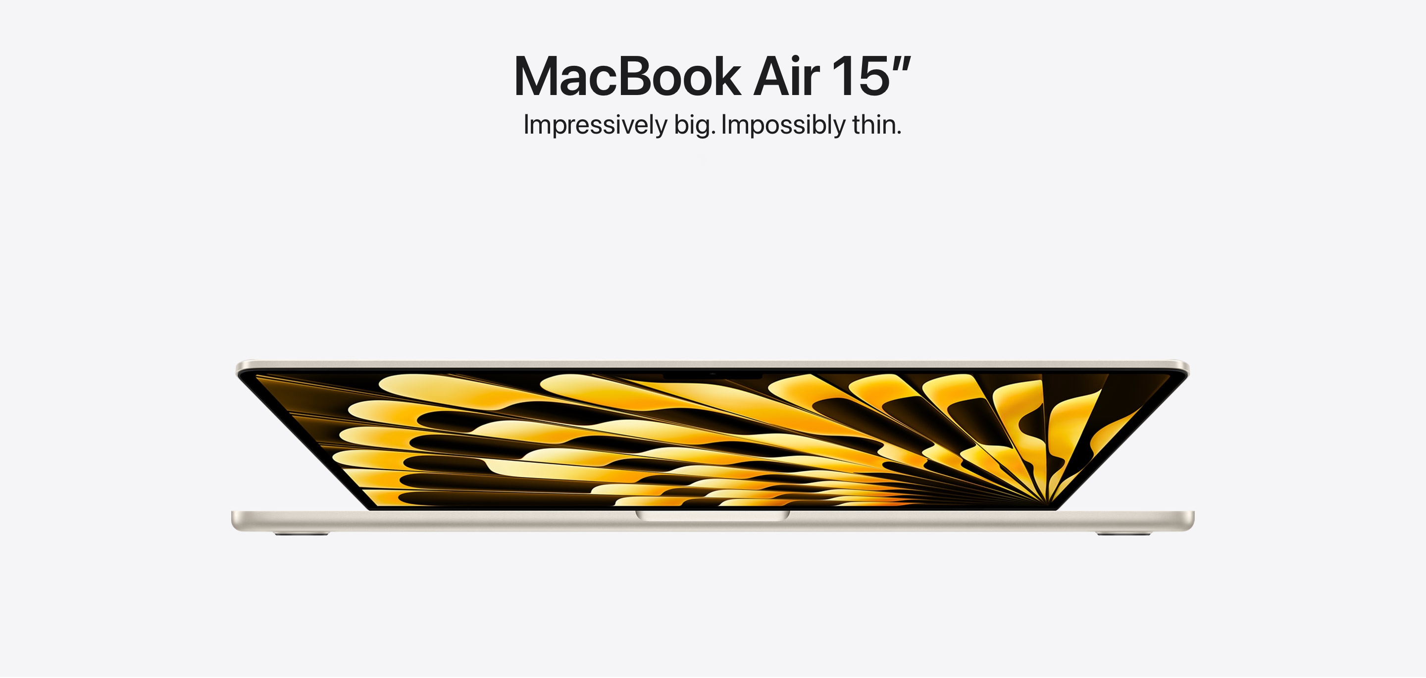 In vendita il MacBook Air 15" con chip M2 In vendita il MacBook Air 15" con chip M2