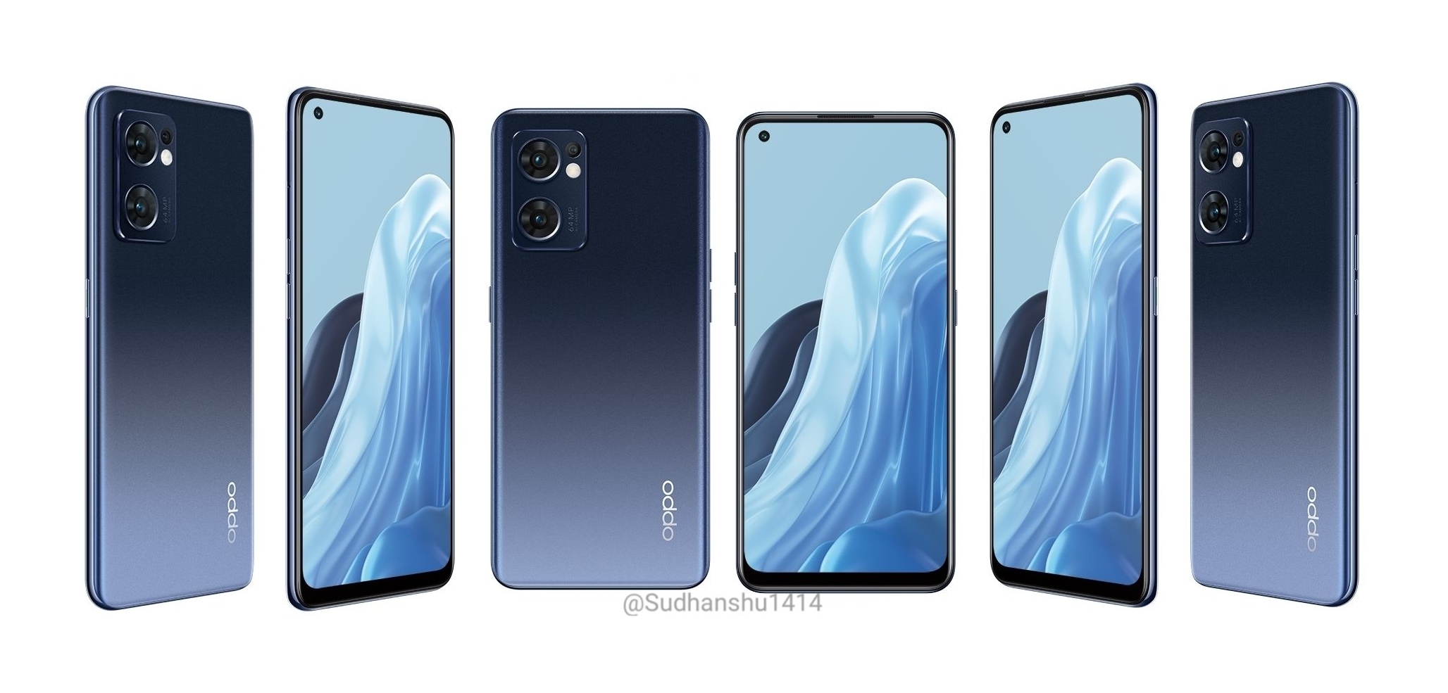 Chip Dimensity 900, fotocamera da 64 MP e ricarica rapida da 65 W: un insider ha svelato i dettagli sulla versione globale di OPPO Reno 7 Chip Dimensity 900, fotocamera da 64 MP e ricarica rapida da 65 W: un insider ha svelato i dettagli sulla versione globale di OPPO Reno 7
