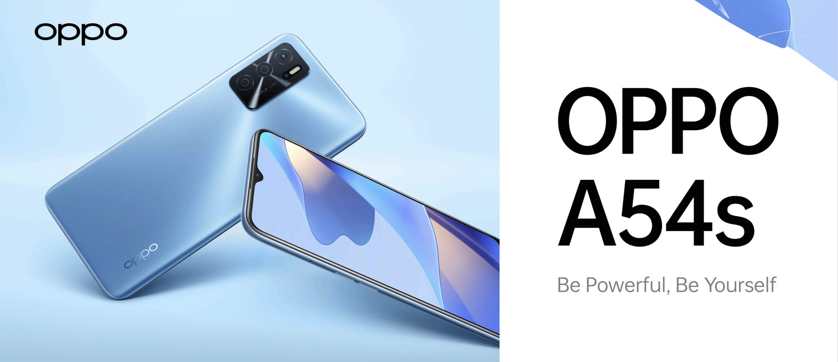 OPPO A54s: schermo da 6,52", chip MediaTek Helio G35, tripla fotocamera da 50 MP e protezione IPX4 per 229 euro OPPO A54s: schermo da 6,52", chip MediaTek Helio G35, tripla fotocamera da 50 MP e protezione IPX4 per 229 euro