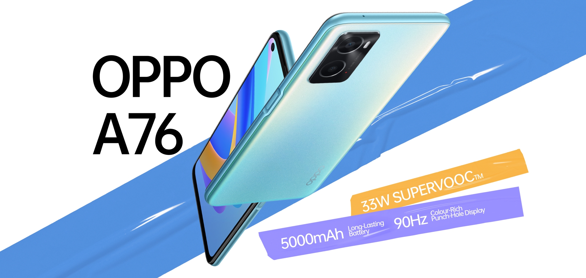 OPPO A76 4G: schermo 90Hz, chip Snapdragon 680, protezione IP54 e batteria da 5000 mAh per $ 215 OPPO A76 4G: schermo 90Hz, chip Snapdragon 680, protezione IP54 e batteria da 5000 mAh per $ 215