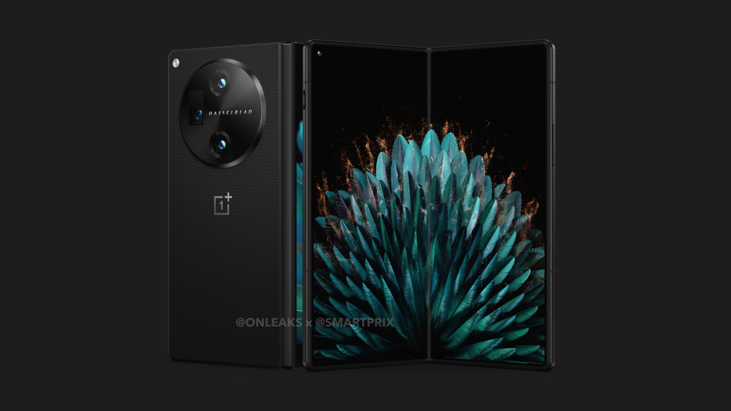 Due display, un retro rivestito in pelle e una tripla fotocamera Hasselblad: un insider rivela come sarà il primo smartphone pieghevole di OnePlus
