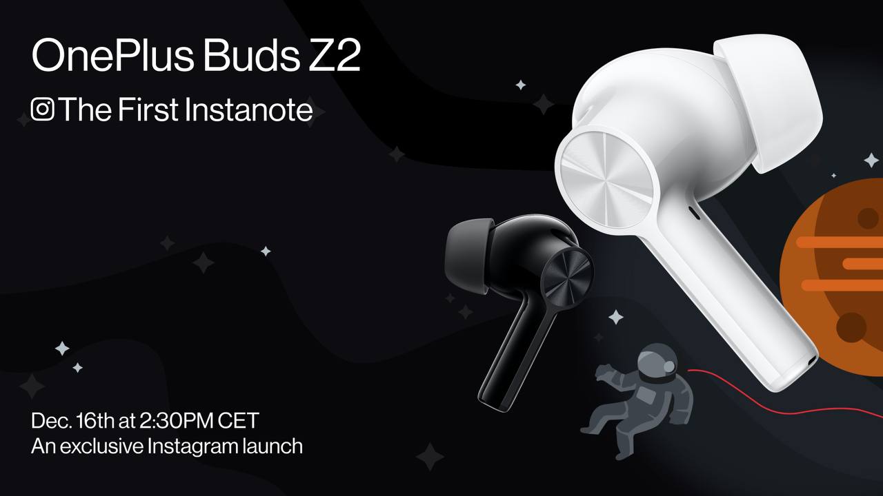 Le OnePlus Buds Z2 con ANC, Bluetooth 5.2 e supporto per Dolby Atmos saranno presentate in Europa il 16 dicembre Le OnePlus Buds Z2 con ANC, Bluetooth 5.2 e supporto per Dolby Atmos saranno presentate in Europa il 16 dicembre