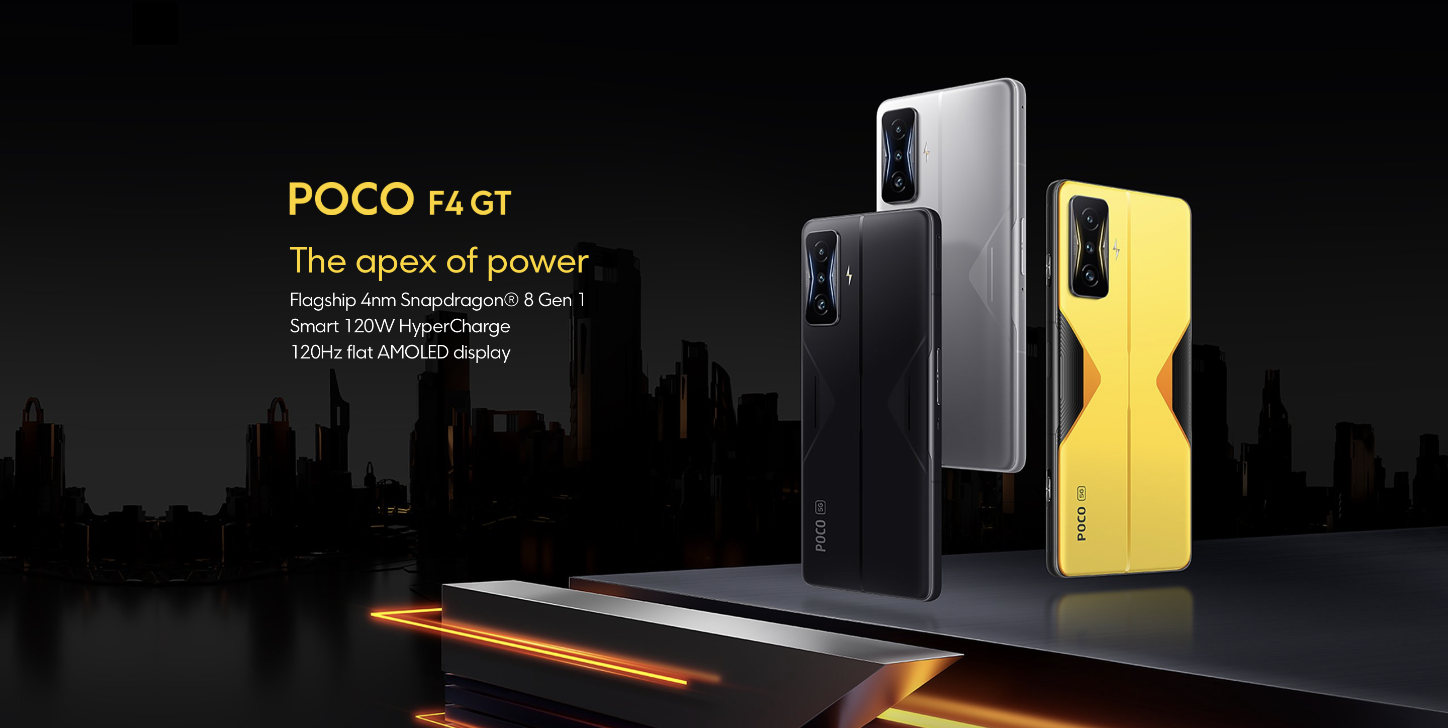 POCO F4 GT: smartphone da gaming con chip Snapdragon 8 Gen 1 e ricarica da 120W a 500 euro POCO F4 GT: smartphone da gaming con chip Snapdragon 8 Gen 1 e ricarica da 120W a 500 euro