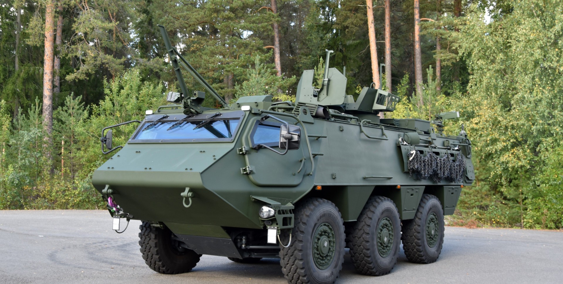 La Lettonia trasferirà all'Ucraina i veicoli blindati Patria nel 2025 La Lettonia trasferirà all'Ucraina i veicoli blindati Patria nel 2025