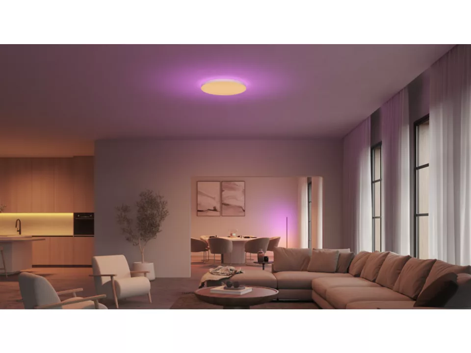 Nuova generazione di illuminazione intelligente: Philips Hue introduce negli Stati Uniti la plafoniera Datura Philips Hue lancia la plafoniera Datura sul mercato statunitense
