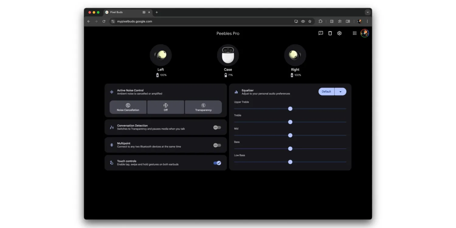 L'applicazione web di Pixel Buds è ora disponibile per Mac e Windows L'applicazione web di Pixel Buds è ora disponibile per Mac e Windows