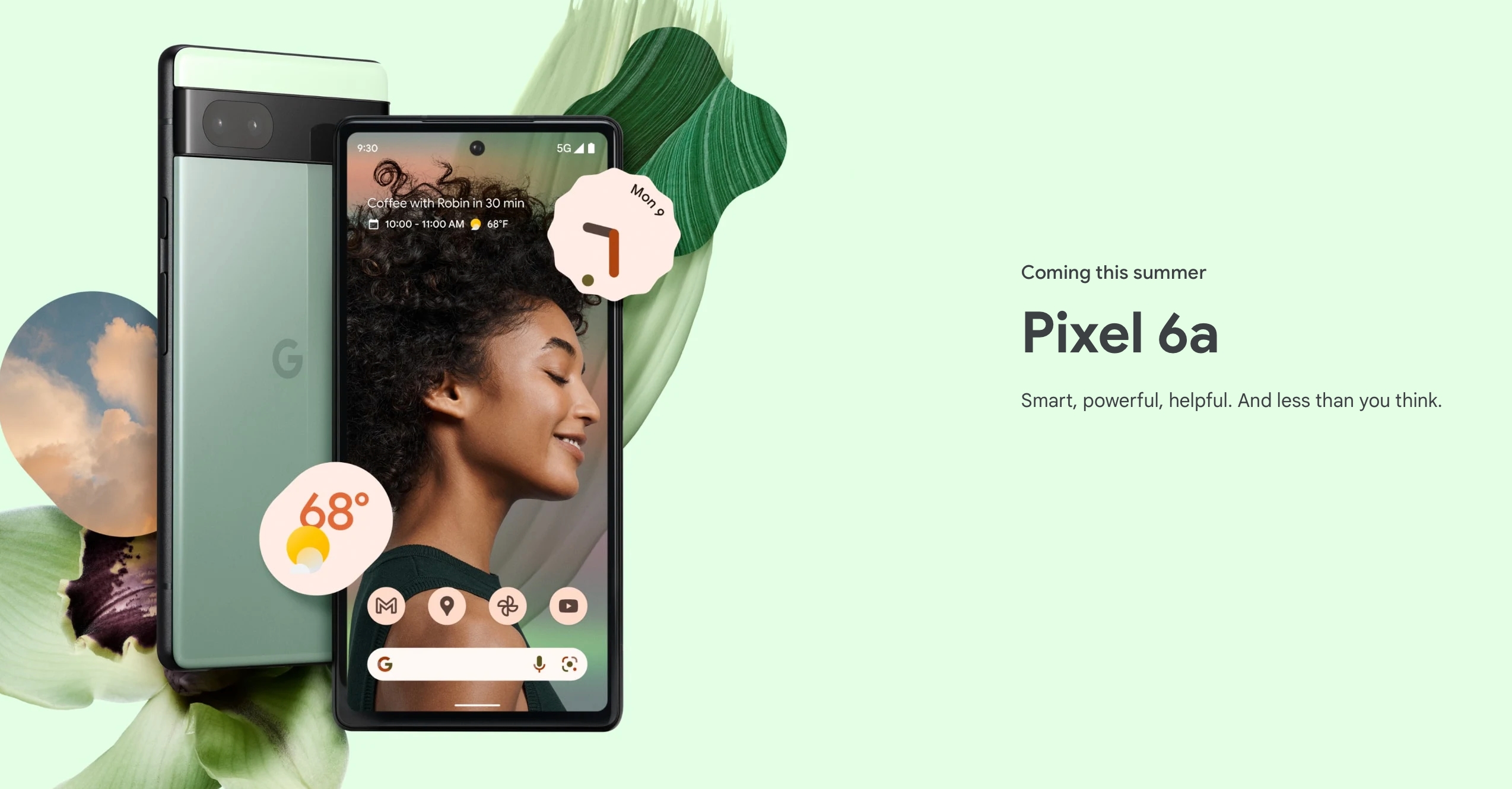 Google Pixel 6a: display OLED, chip Tensor e fotocamera di punta per $ 449 Google Pixel 6a: display OLED, chip Tensor e fotocamera di punta per $ 449