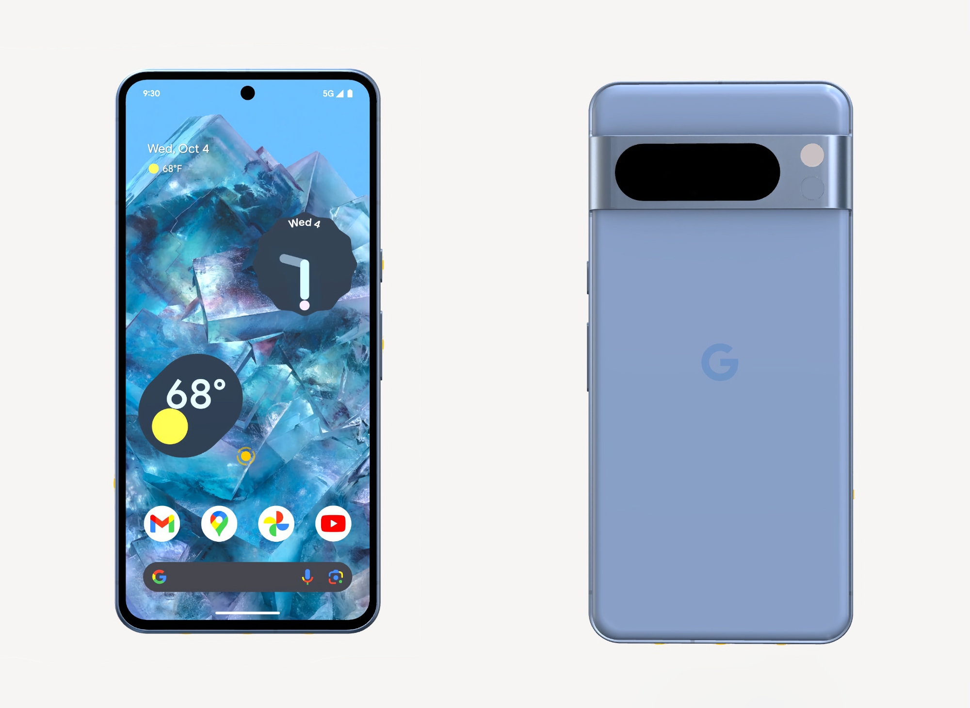 Sono emersi online i rendering 3D del Pixel 8 Pro: display bezel-less, tripla fotocamera e sensore di temperatura corporea Sono emersi online i rendering 3D del Pixel 8 Pro: display bezel-less, tripla fotocamera e sensore di temperatura corporea
