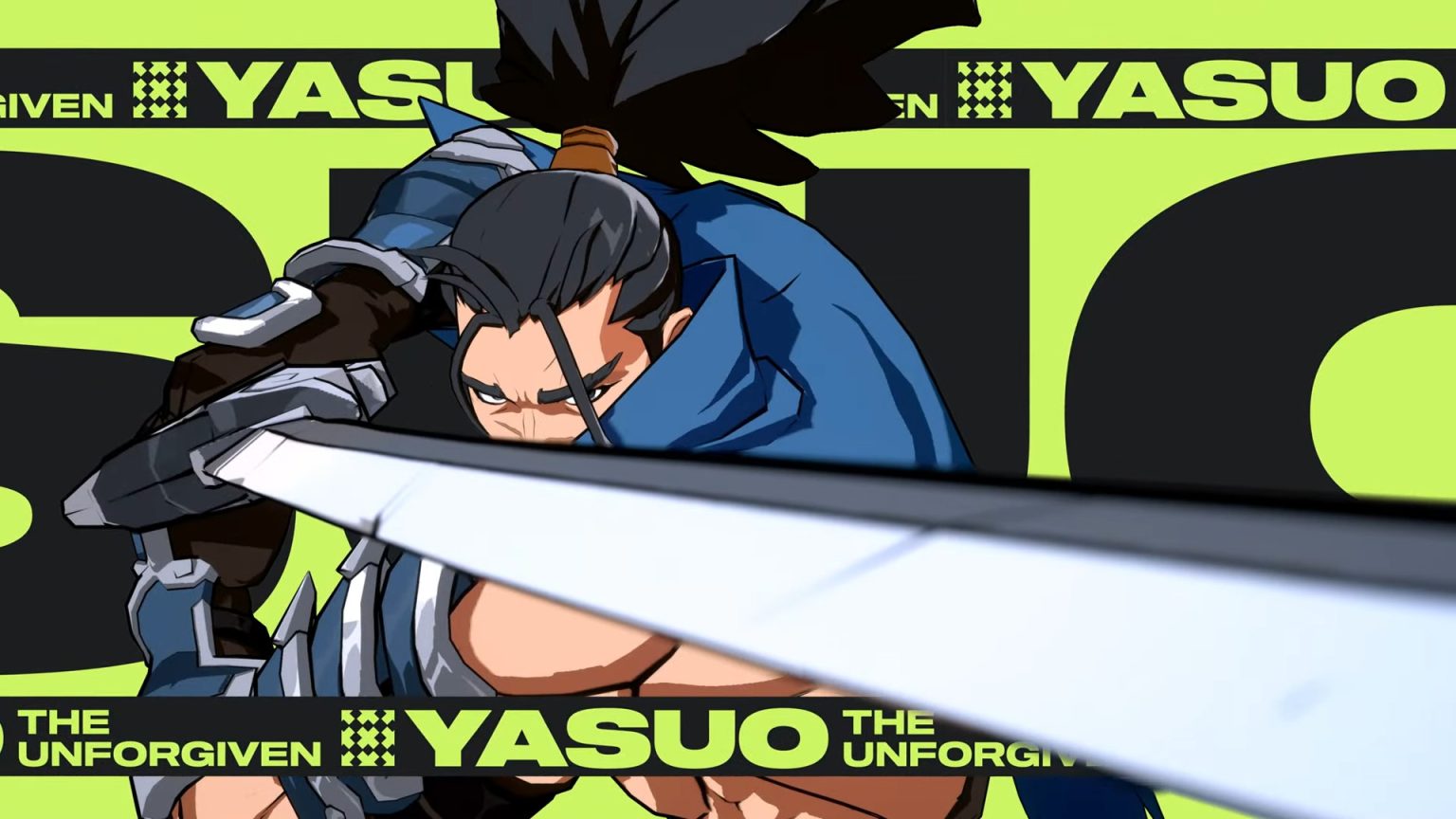 Riot Games mostra il nuovo combattente Yasuo di Project L Riot Games mostra il nuovo combattente Yasuo di Project L