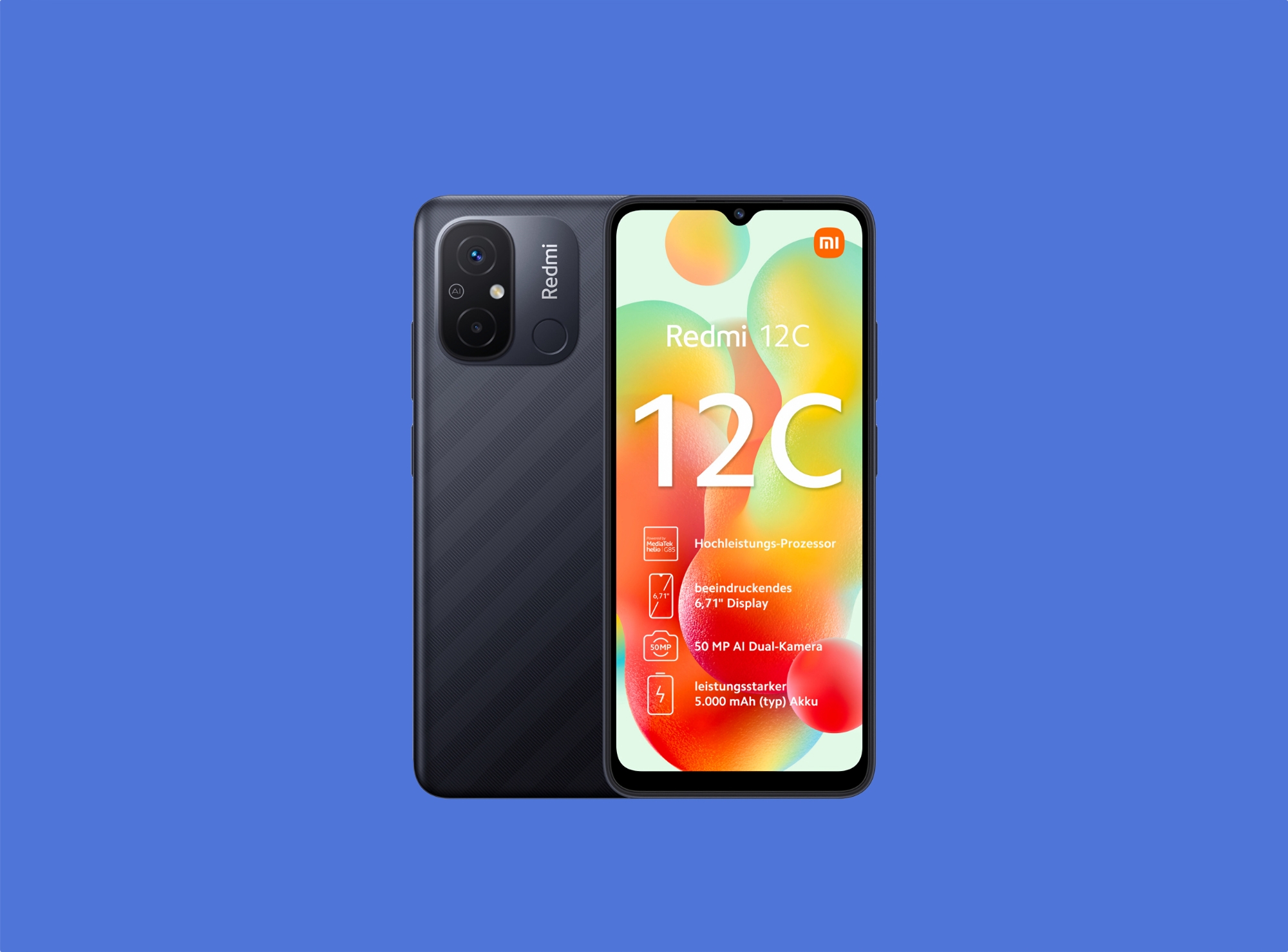 Redmi 12C con chip MediaTek Helio G85 e fotocamera da 50 MP in sconto di 55 euro Redmi 12C con chip MediaTek Helio G85 e fotocamera da 50 MP in sconto di 55 euro