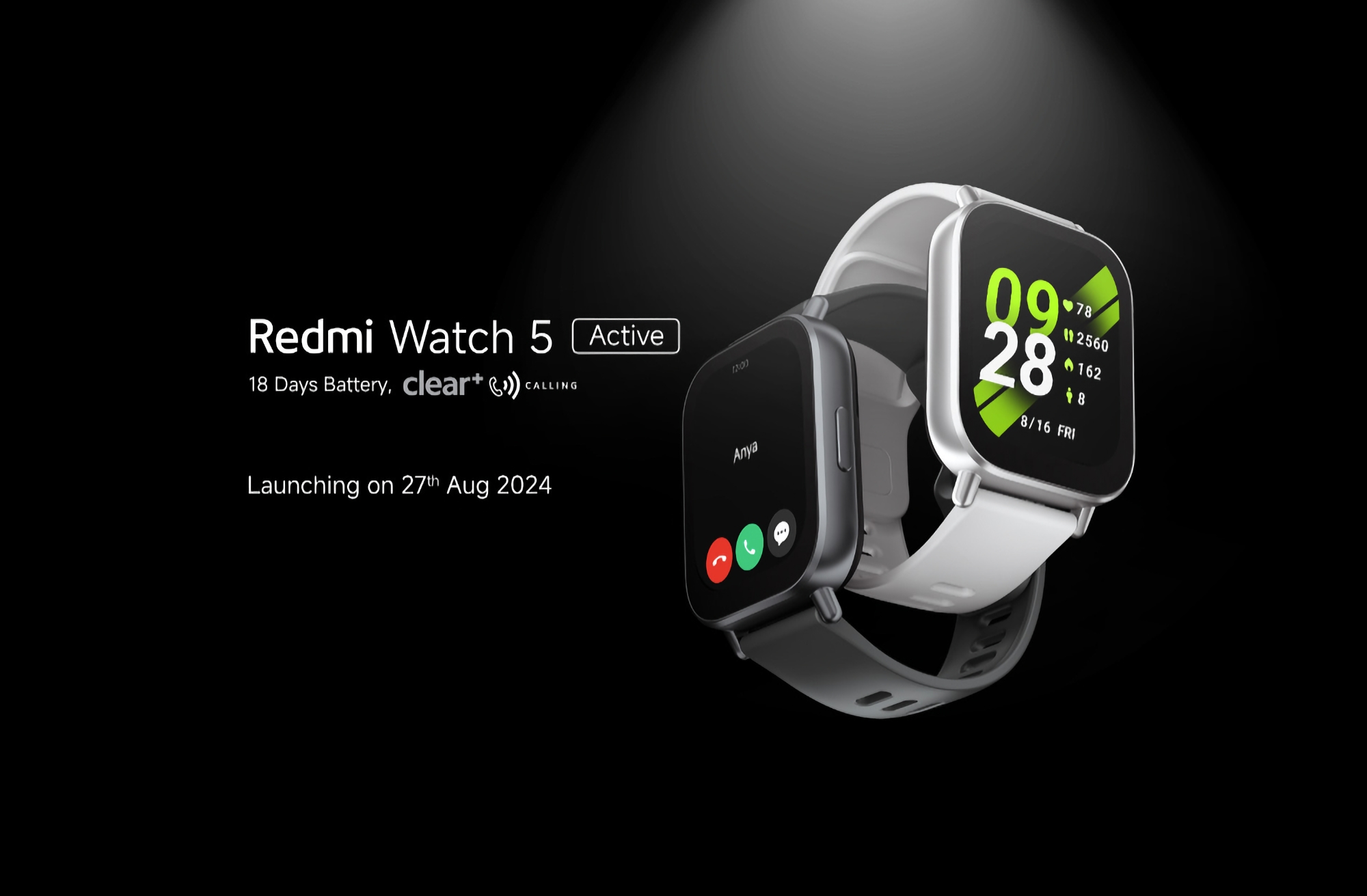 Xiaomi presenterà lo smartwatch Redmi Watch 5 Active il 27 agosto Xiaomi presenterà lo smartwatch Redmi Watch 5 Active il 27 agosto