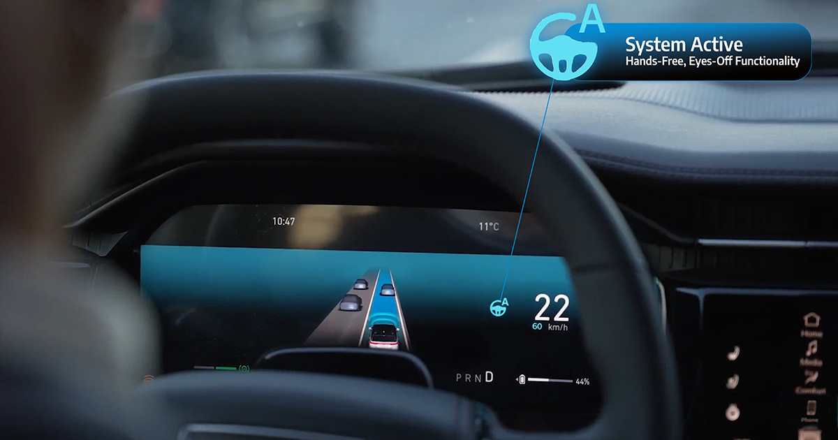 Test delle capacità di STLA AutoDrive in condizioni reali Pilota automatico STLA: un futuro senza conducente