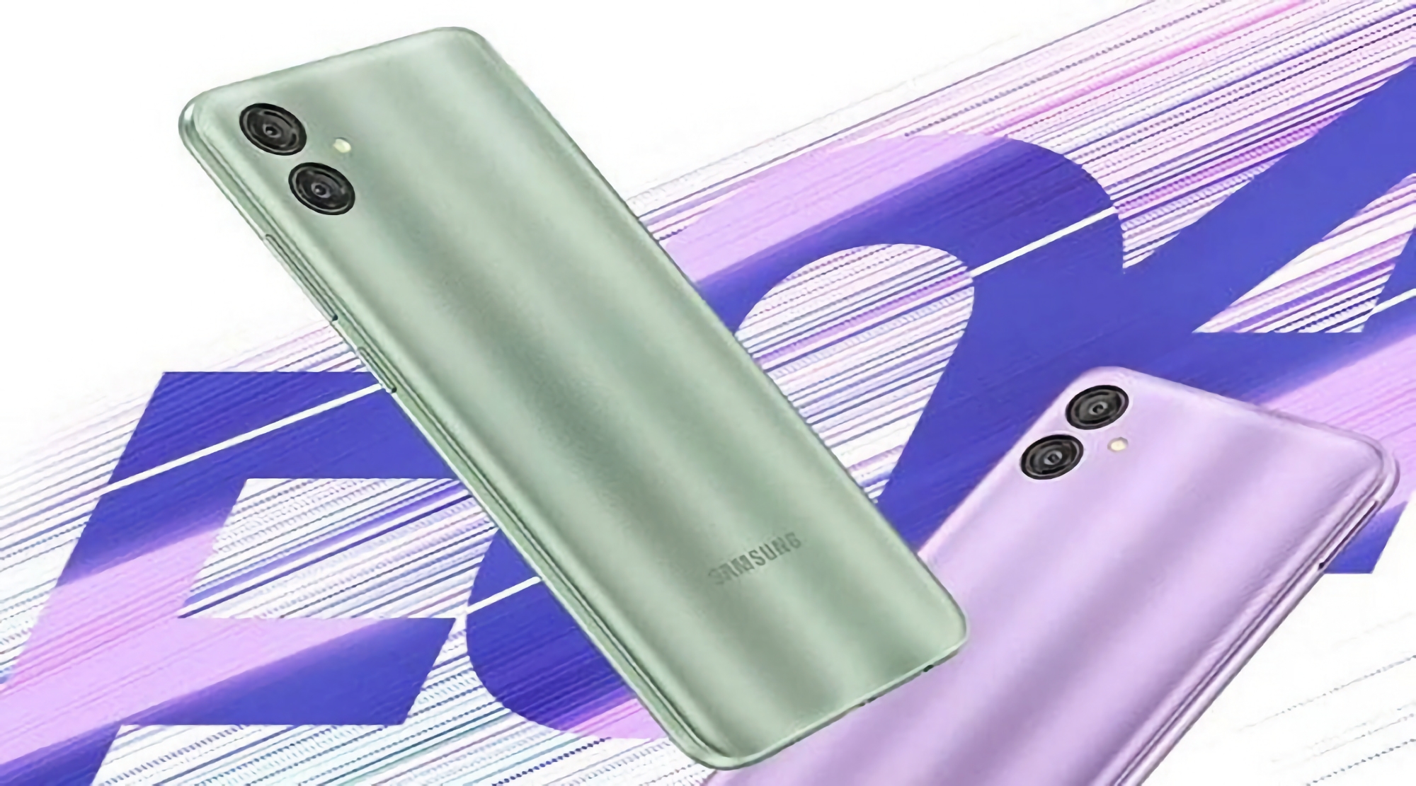Samsung Galaxy F04: chip MediaTek Helio P35, doppia fotocamera, batteria da 5000 mAh e Android 12 Go Edition a 90 dollari Samsung Galaxy F04: chip MediaTek Helio P35, doppia fotocamera, batteria da 5000 mAh e Android 12 Go Edition a 90 dollari