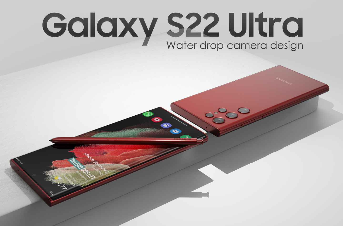 Le immagini della versione finale dell'ammiraglia Samsung Galaxy S22 Ultra sono emerse online Le immagini della versione finale dell'ammiraglia Samsung Galaxy S22 Ultra sono emerse online