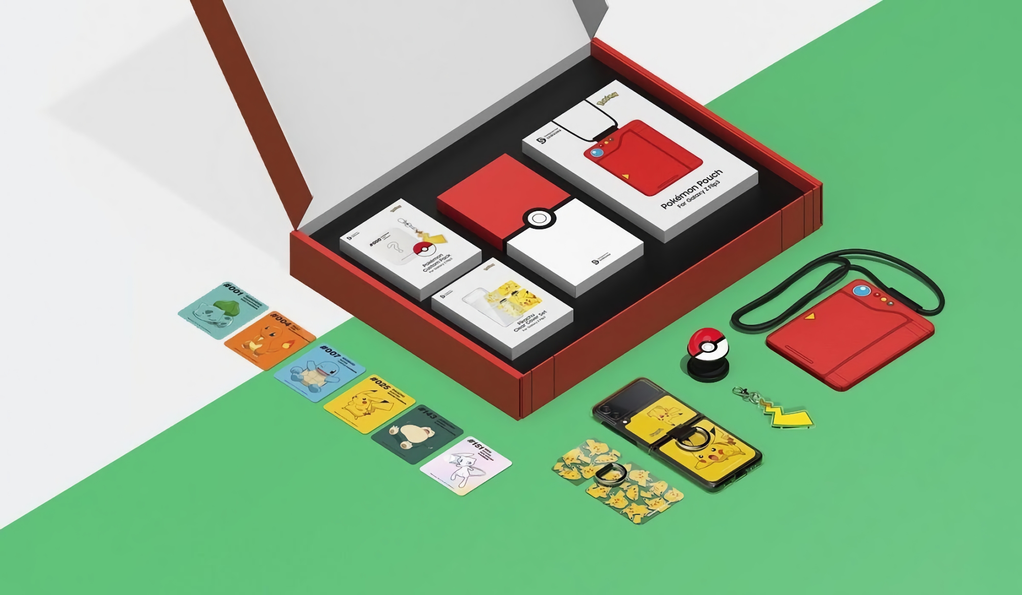 Per gli appassionati di Pokemon: Samsung ha introdotto una versione speciale del Galaxy Z Flip 3 "a conchiglia". Per gli appassionati di Pokemon: Samsung ha introdotto una versione speciale del Galaxy Z Flip 3 "a conchiglia".