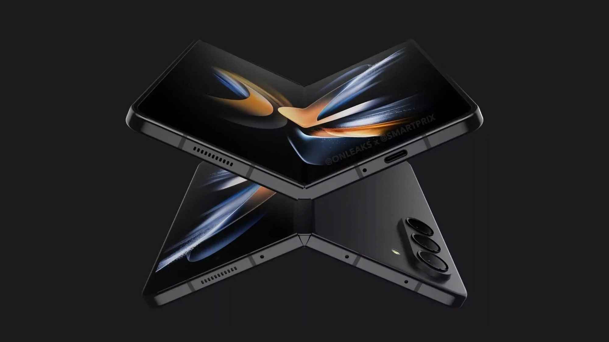 Due display AMOLED fino a 120Hz, chip Snapdragon 8 Gen 2, 12GB di RAM e tripla fotocamera da 50MP: un insider rivela i dettagli del Samsung Galaxy Fold 5