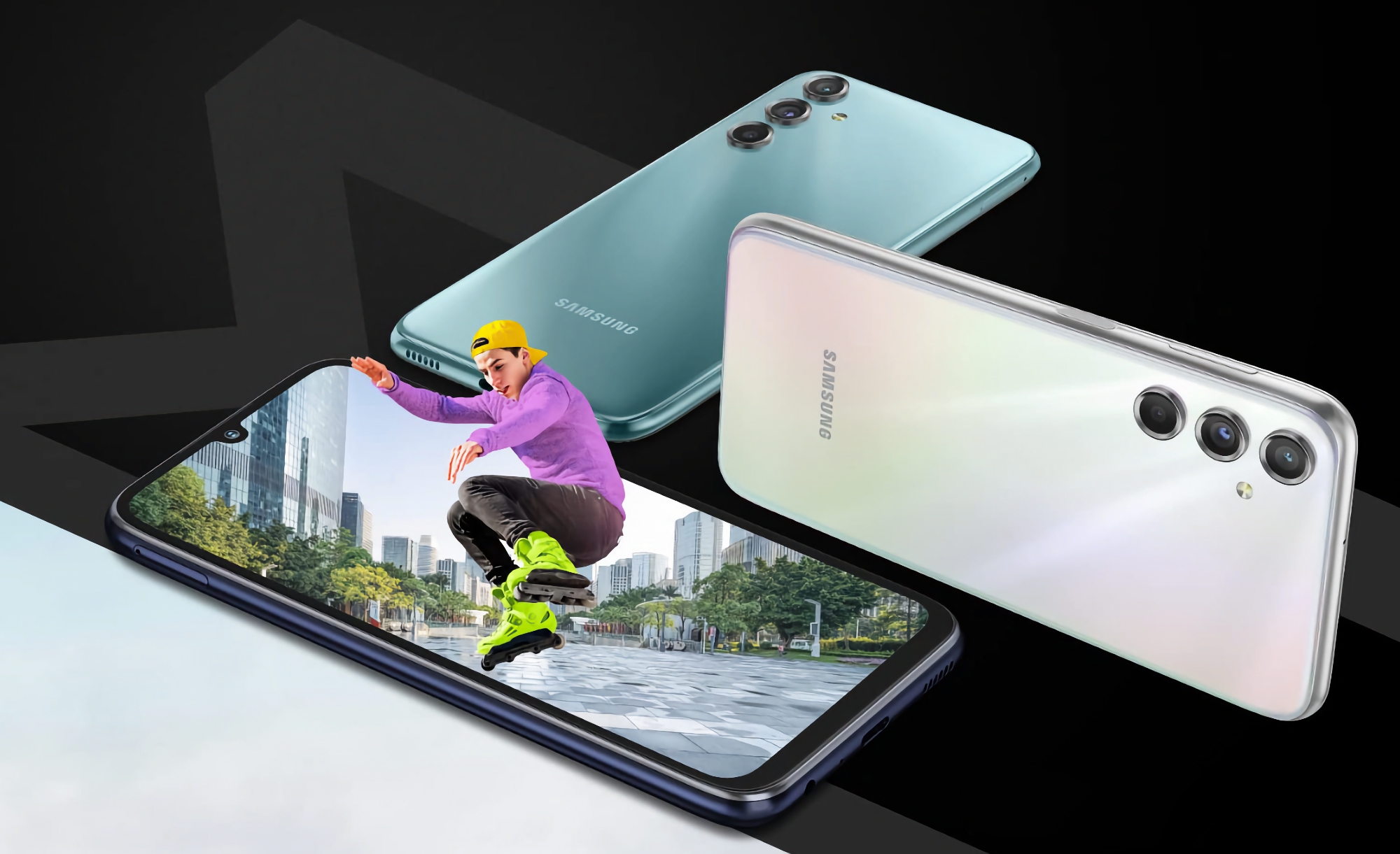 Samsung Galaxy M34 5G con schermo AMOLED a 120Hz e batteria da 6000mAh presentato il 7 luglio Samsung Galaxy M34 5G con schermo AMOLED a 120Hz e batteria da 6000mAh presentato il 7 luglio