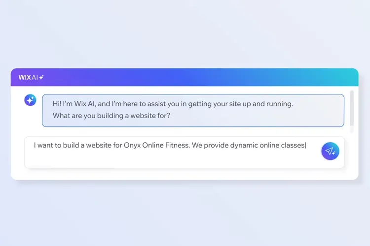 Wix vi permetterà di creare siti web utilizzando solo i suggerimenti dell'intelligenza artificiale Wix vi permetterà di creare siti web utilizzando solo i suggerimenti dell'intelligenza artificiale