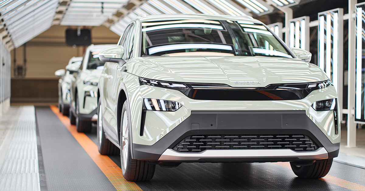 Škoda Elroq: inizio della produzione e prospettive del modello Škoda lancia la produzione del nuovo SUV elettrico Elroq