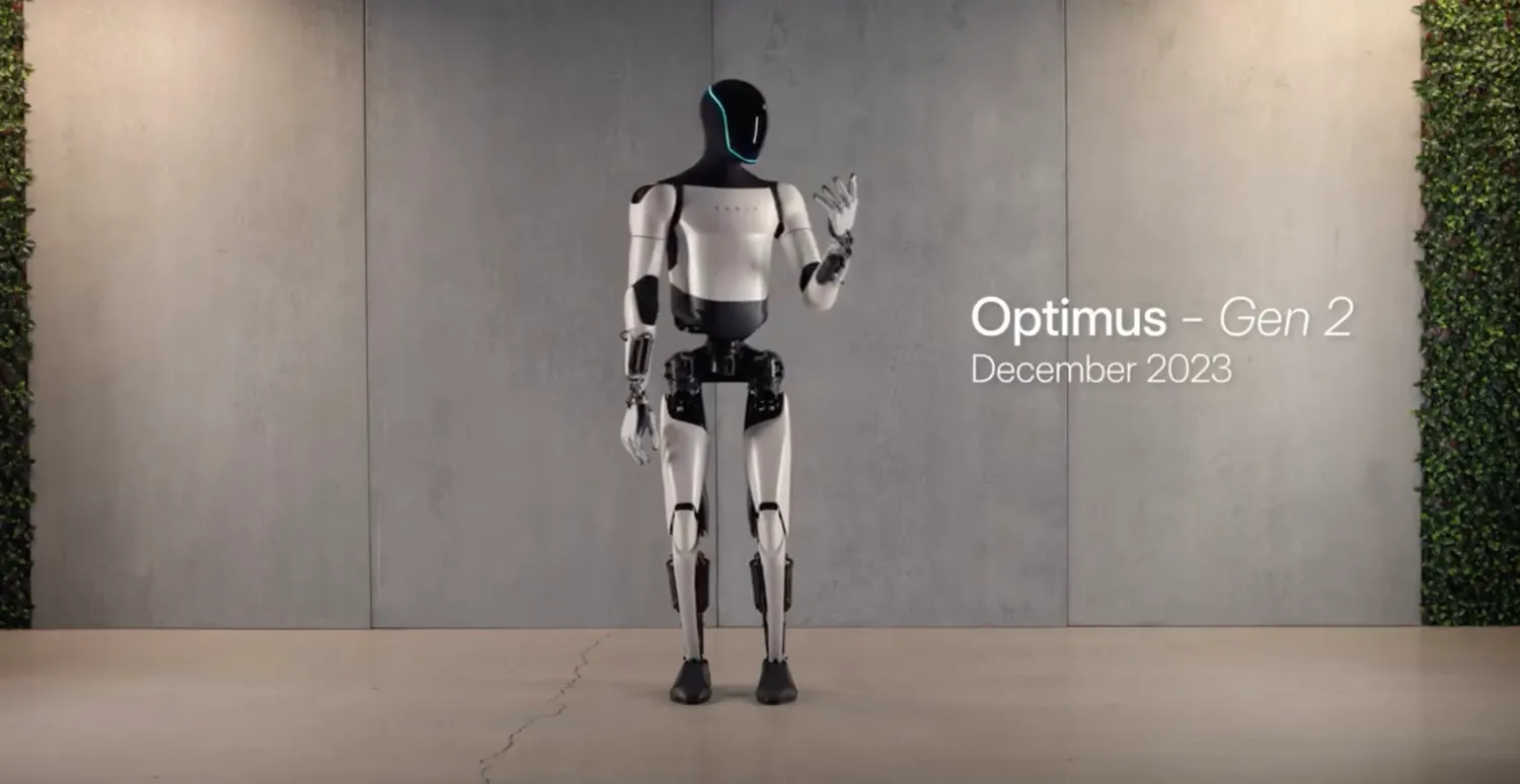 Tesla svela gli umanoidi Optimus di seconda generazione: i robot possono fare la parodia di Musk Tesla svela gli umanoidi Optimus di seconda generazione: i robot possono fare la parodia di Musk