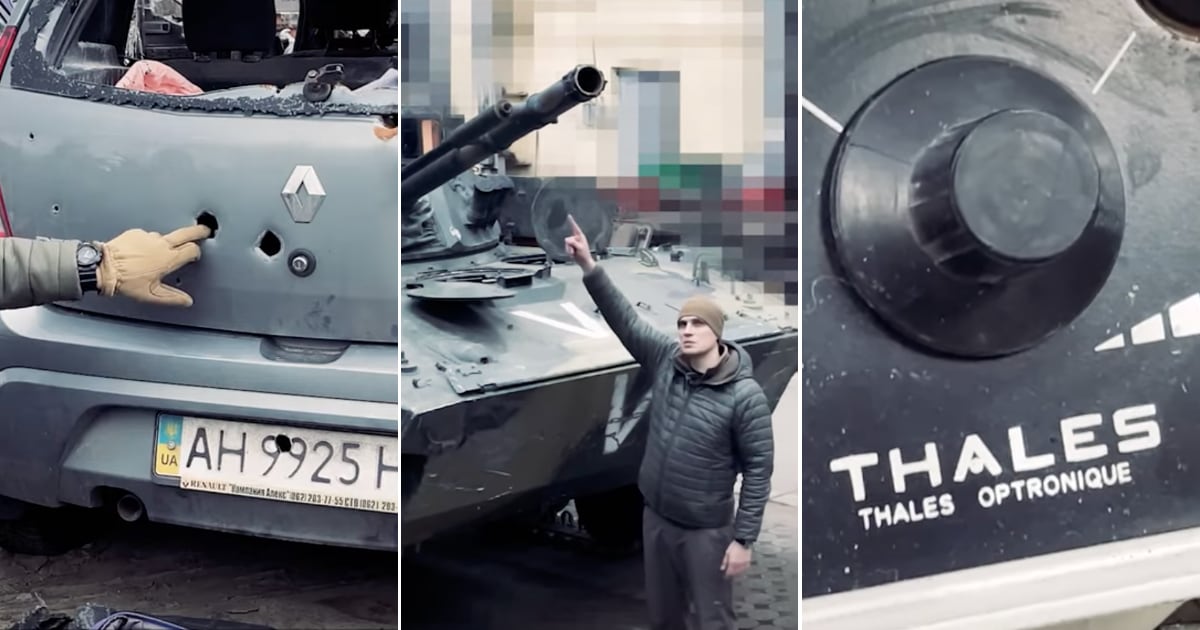 Scandalo! Il video di Bucha dimostra che l'azienda francese Thales ha fornito alla Russia le termocamere Catherine FC per il BMD-4M Scandalo! Il video di Bucha dimostra che l'azienda francese Thales ha fornito alla Russia le termocamere Catherine FC per il BMD-4M
