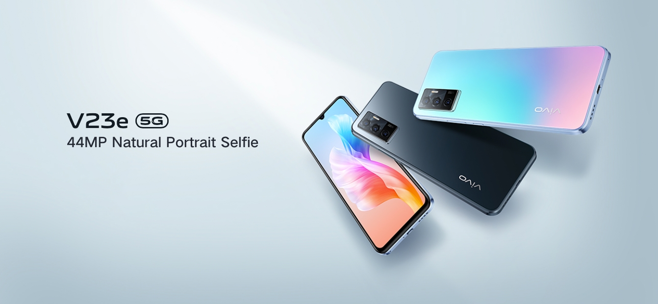 Vivo V23e 5G con schermo OLED, fotocamera frontale da 50MP e processore MediaTek svelato il 23 novembre Vivo V23e 5G con schermo OLED, fotocamera frontale da 50MP e processore MediaTek svelato il 23 novembre